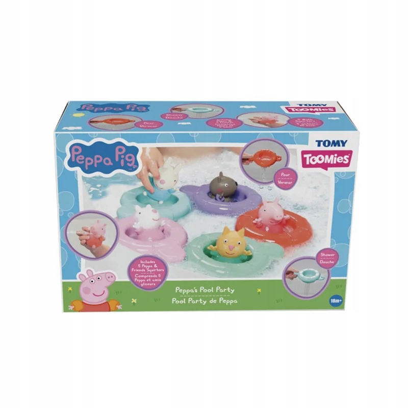 Tomy Świnka Peppa - Zabawka kąpielowa dla dzieci