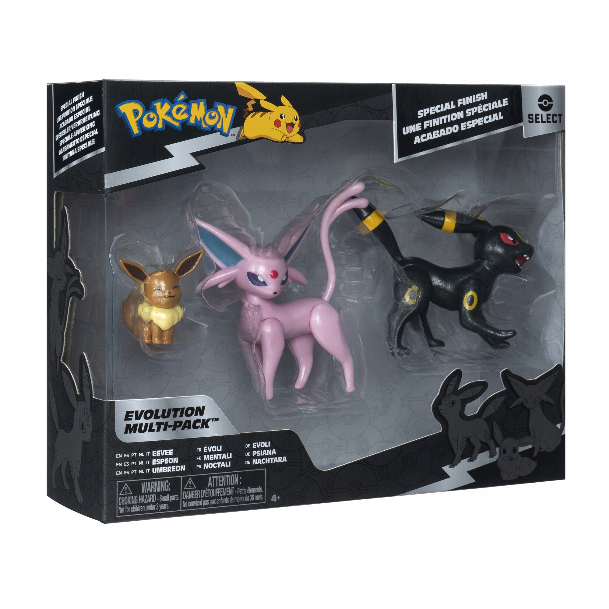 POKEMON 3PAK Ewolucja Eevee – Zestaw figurek dla małych trenerów