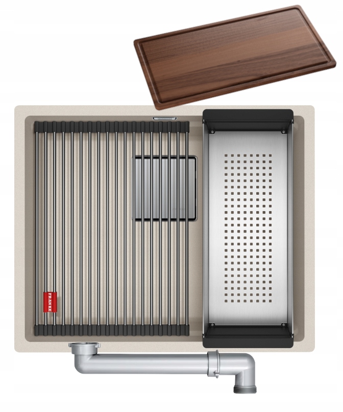 Innowacyjne akcesoria w zestawie – rollmata i wkładka ociekowa