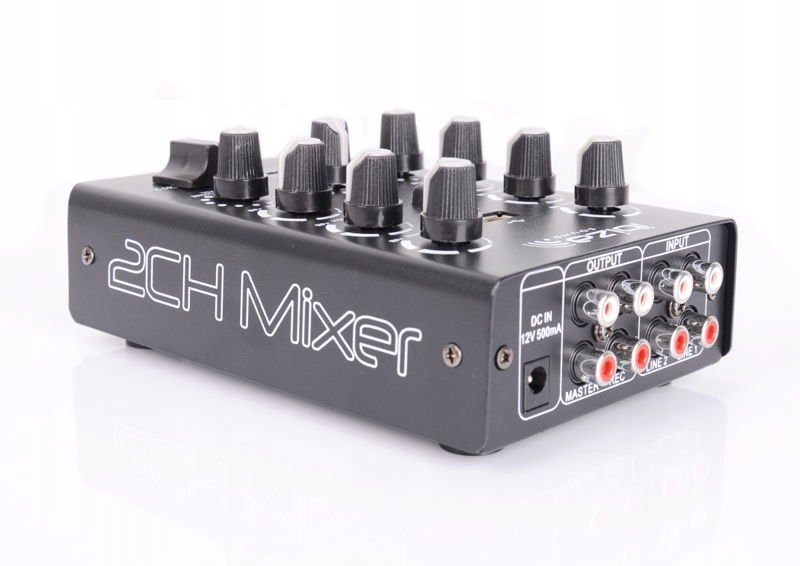 Mikser 2-kanałowy USB BT MIX500BT Ibiza – Idealne rozwiązanie dla DJ-ów i animatorów