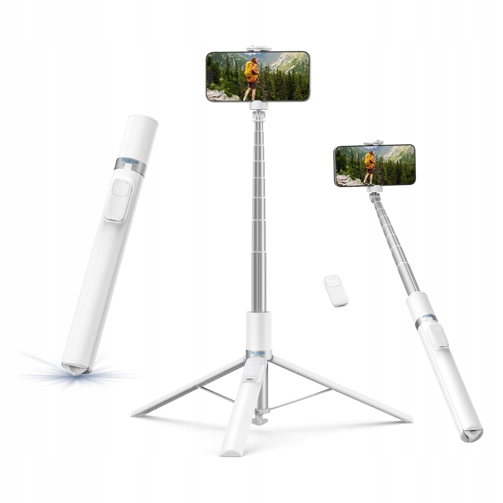 Uchwyt selfie / statyw 1.8m – Idealny towarzysz do zdjęć i filmów