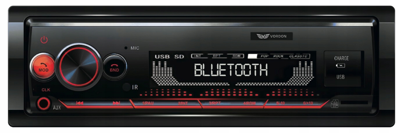 Radio samochodowe Vordon HT-169 – Muzyka w Twoim samochodzie