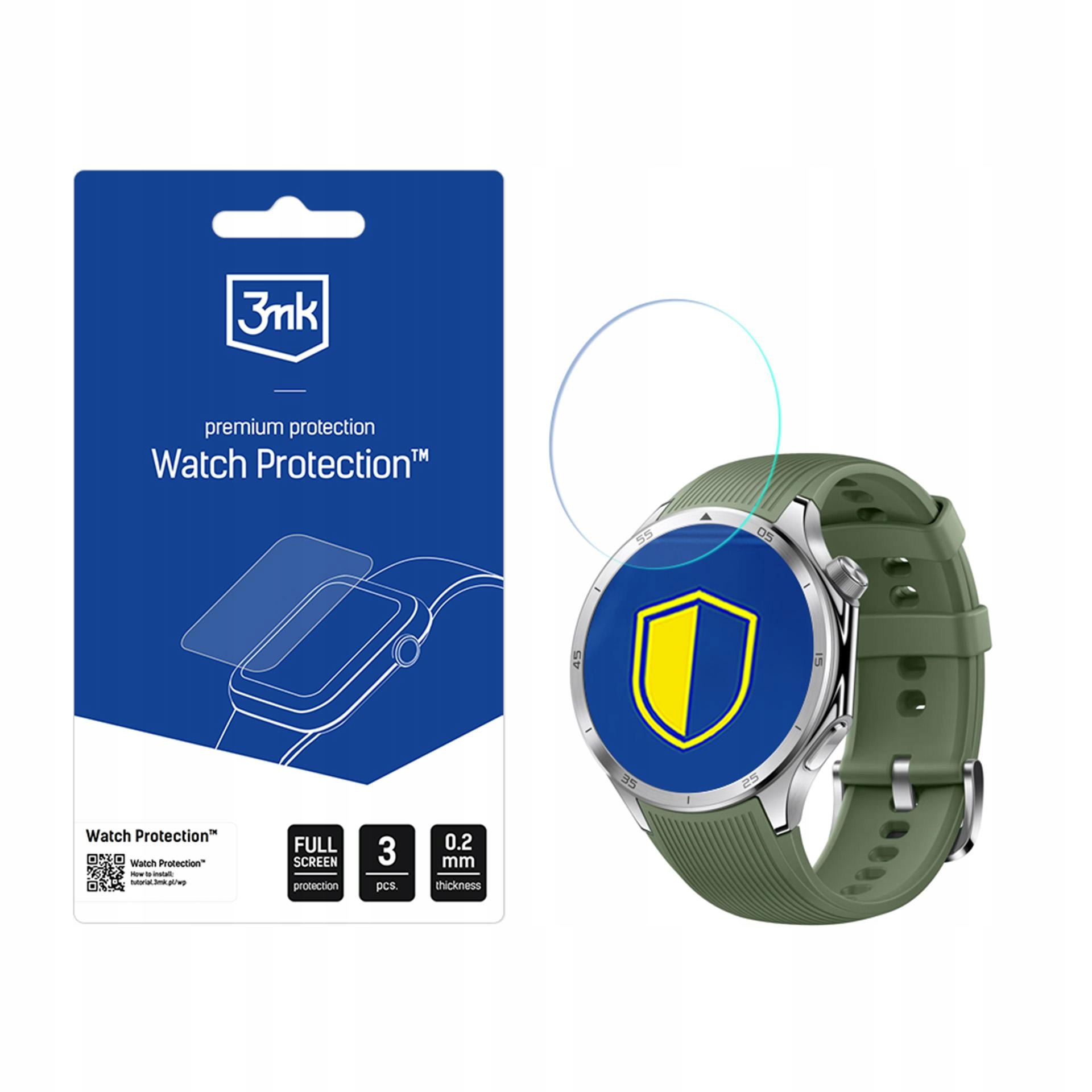 OnePlus Watch 3 – Ochrona ekranu z 3mk Watch Protection FlexibleGlass