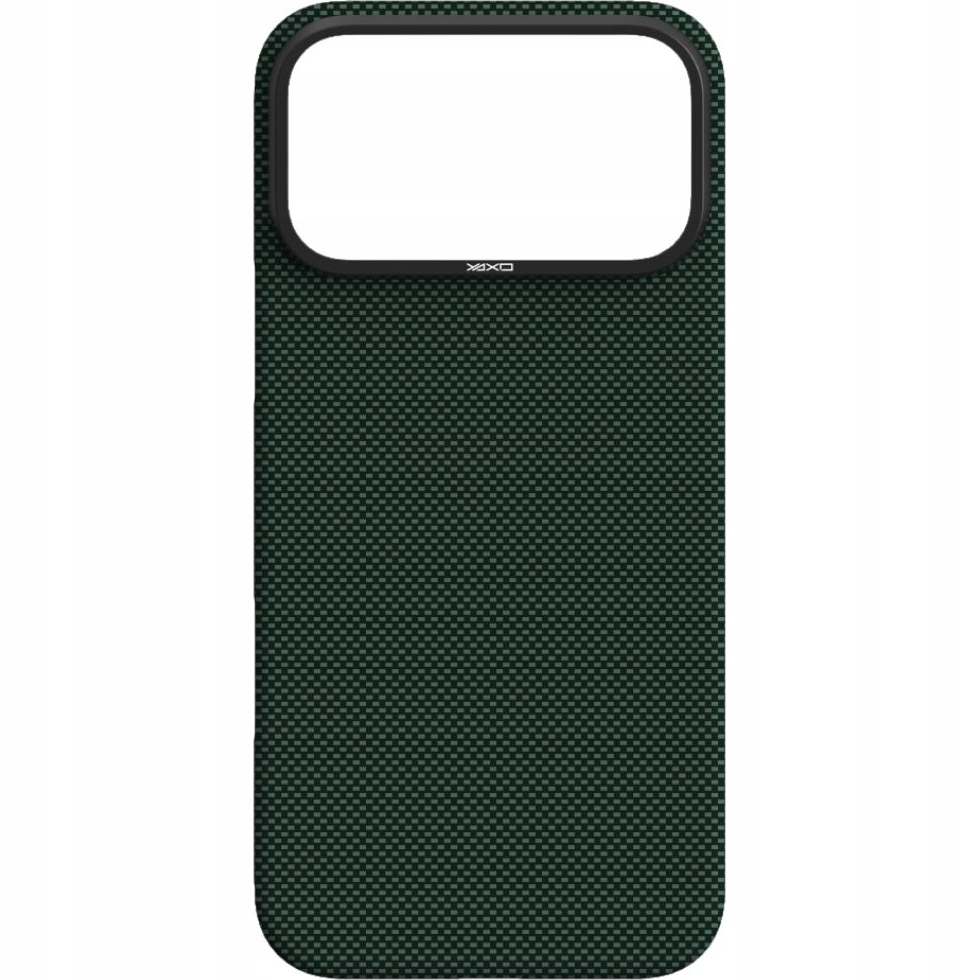 Etui na telefon Aramid Fiber Ultra Slim Case MagSafe iPhone 17 Pro – Elegancka ochrona w Tropic Green*