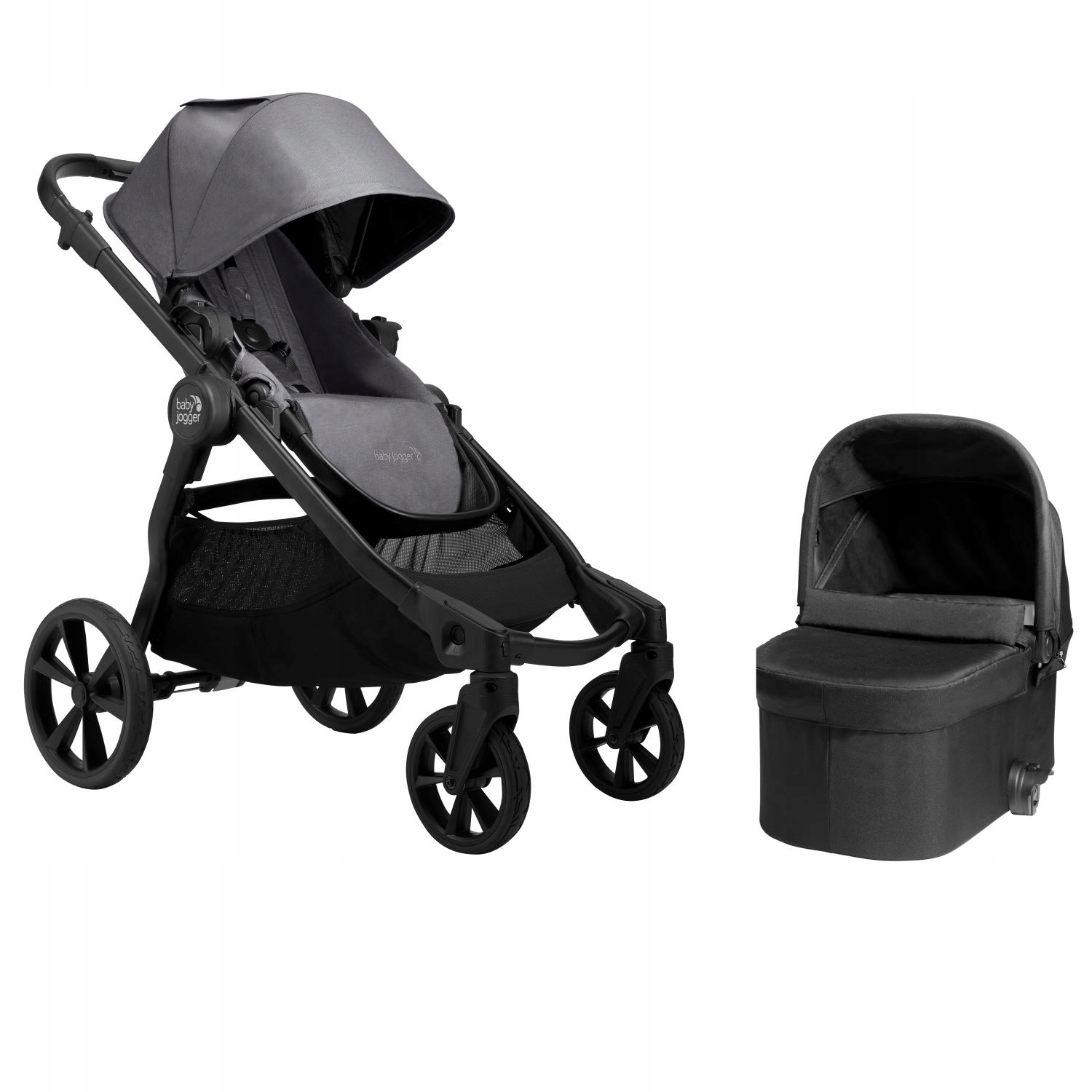 Wózek BABY JOGGER BBJ WOZEK 2W1 SELECT2 GONDOLA RADIANT SLATE – Idealny wybór dla Twojego dziecka