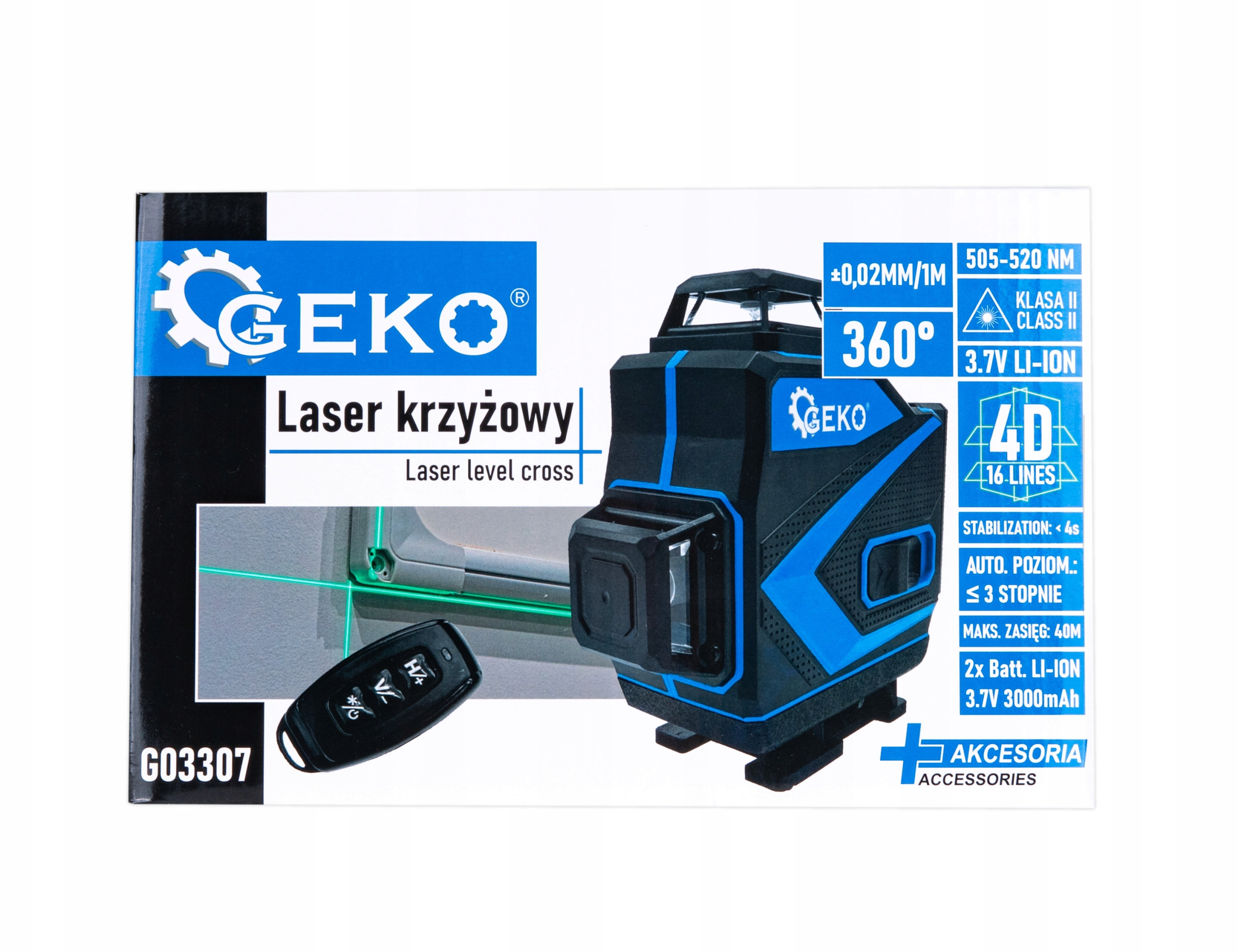 Zielona wiązka laserowa – Wyższa widoczność w każdych warunkach