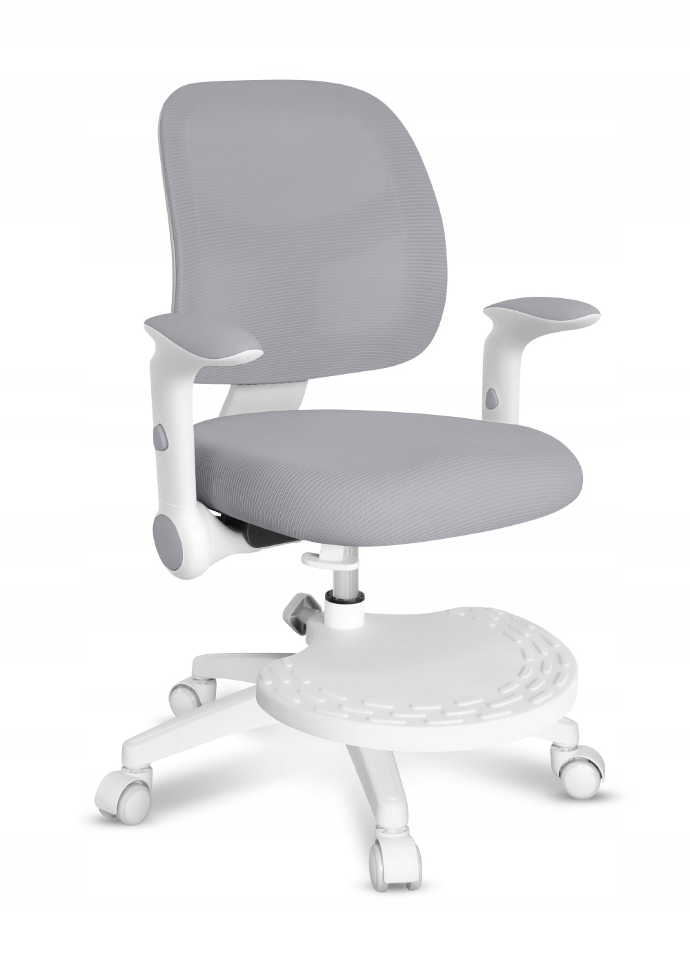 Fotel regulowany dla dziecka Mark Adler Junior 5.0 Grey – Komfort i ergonomia dla najmłodszych