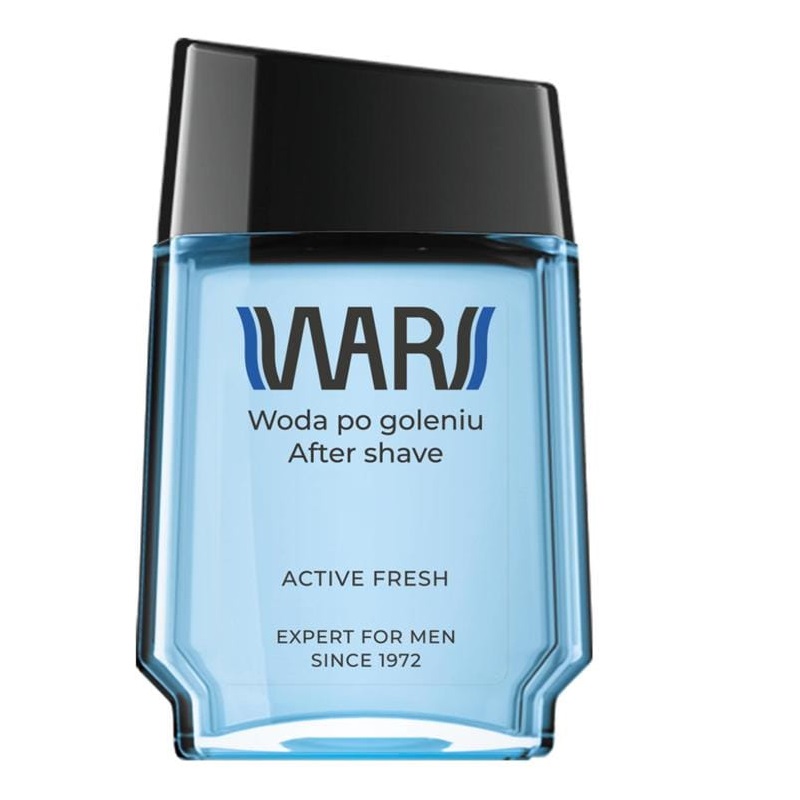 WARS Expert for Men – Woda po goleniu Active Fresh 90ml – Orzeźwienie dla mężczyzn
