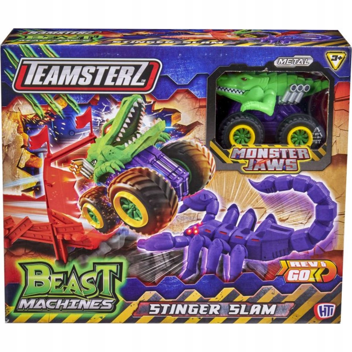 Teamsterz Beast Machines wyrzutnia Ukąszenie skorpiona – Ekscytująca zabawa dla dzieci
