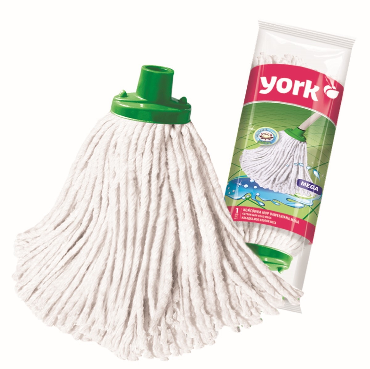 MOP COTTON HEAD MEGA – Efektywne sprzątanie z bawełnianą końcówką
