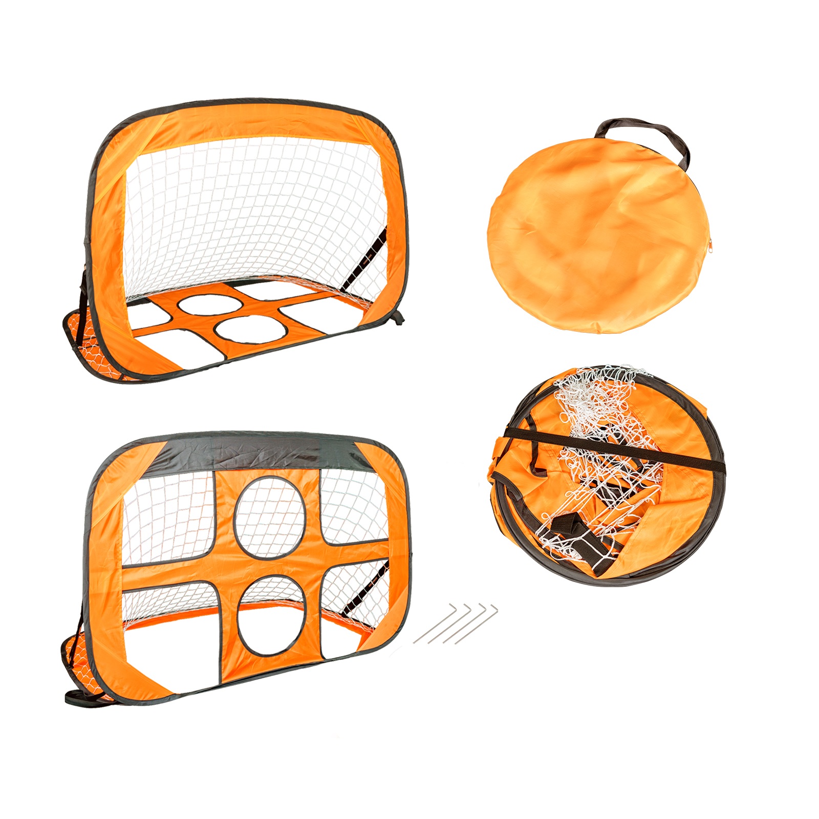 Bramki do piłki nożnej MASTER Pop-Up 118 x 80 x 80 cm – Idealne do treningu