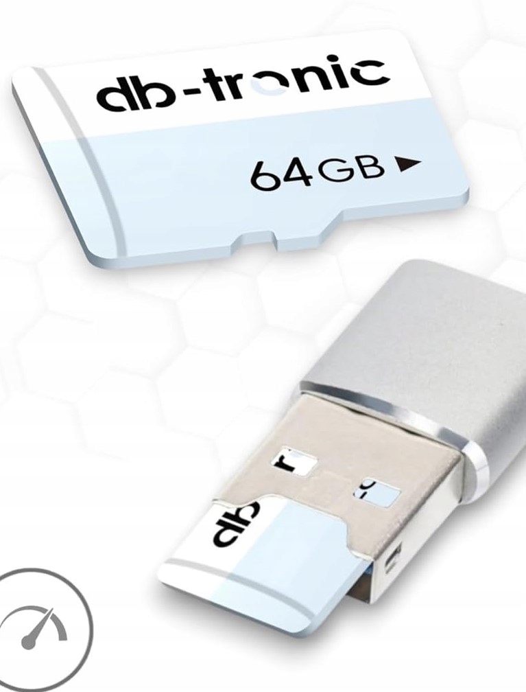 Karta pamięci 64 GB – Duża przestrzeń na projekty