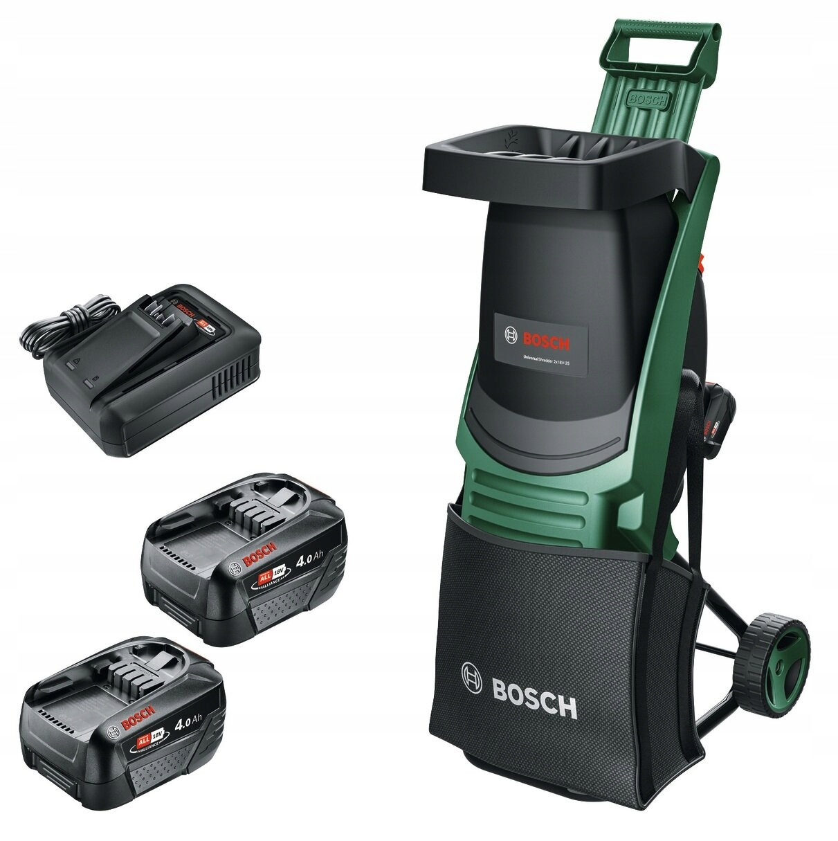 KRAJARKA UniversalShredder 2x18V-25 – Wydajne narzędzie do ogrodu