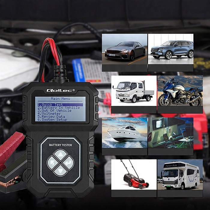 Kompatybilność z różnymi typami akumulatorów: AGM, GEL, STD, EFB