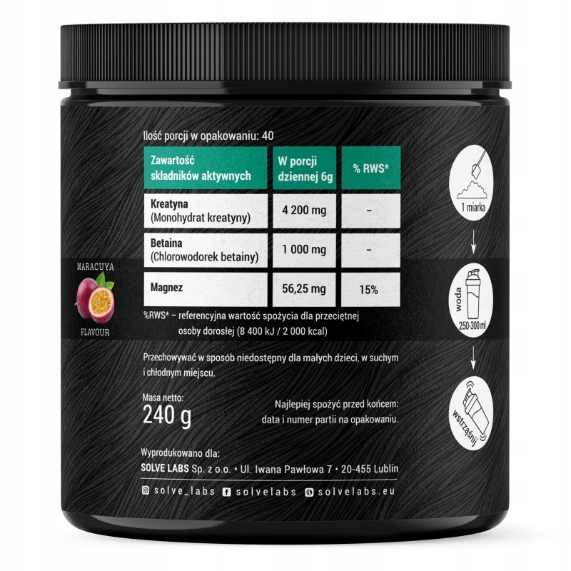 Jak stosować Creatine+ dla najlepszych efektów