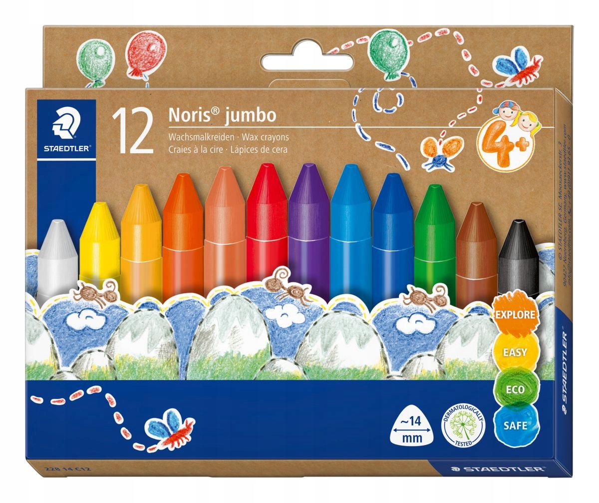 Zestaw 12 sztuk – doskonały wybór dla dzieci