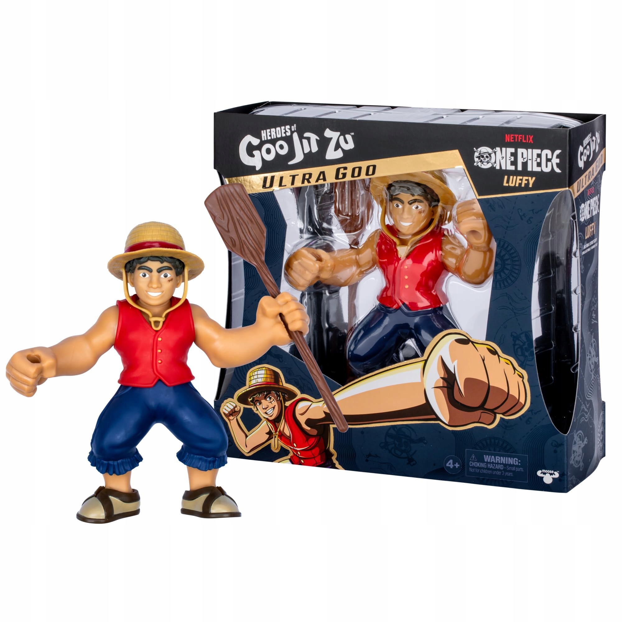 Figurka Goo Jit Zu HEROES OF One Piece Ultra Goo - Luffy – Idealna dla fanów anime