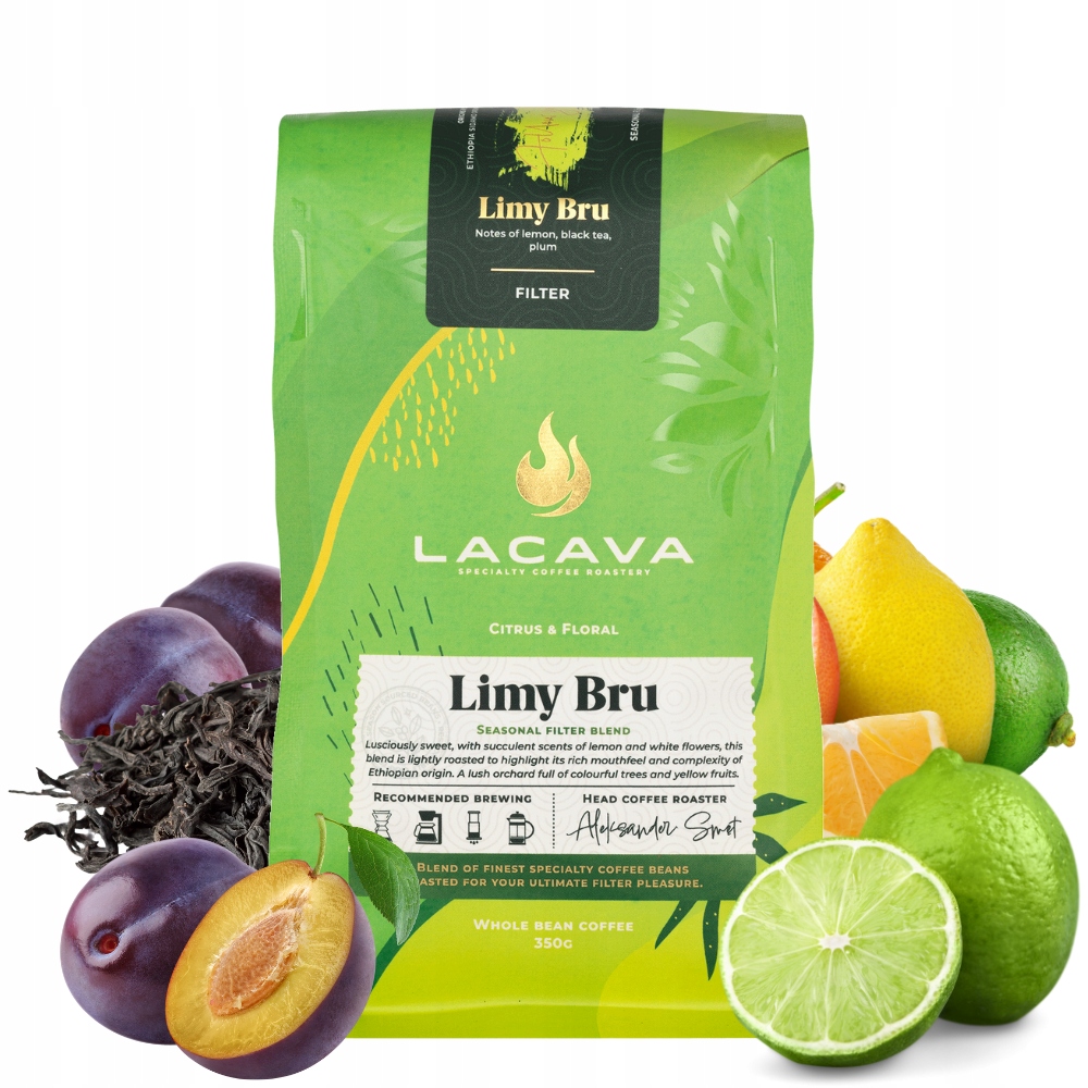 Nuty smakowe: cytrusy, czarna herbata, śliwka