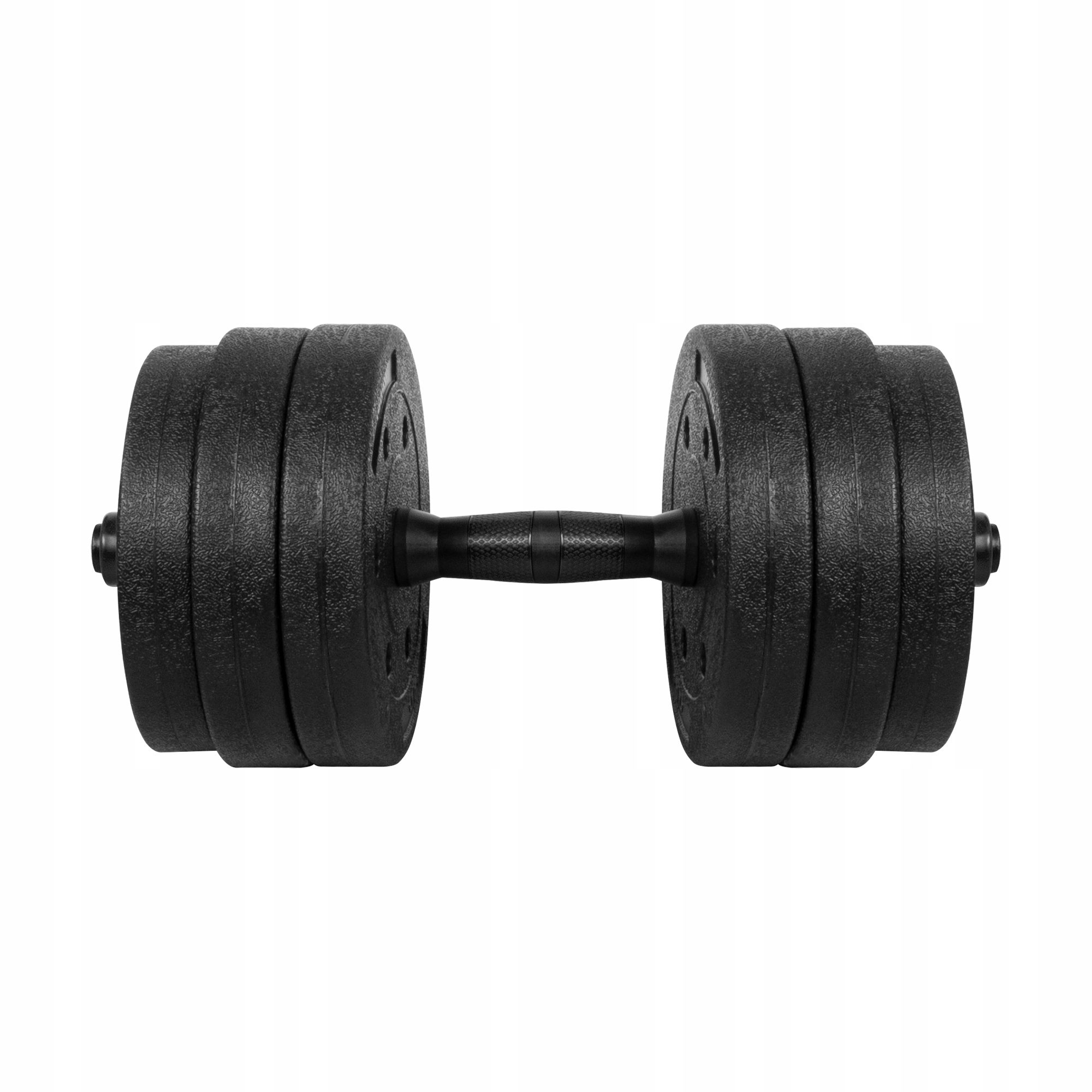 Hantle bitumiczne regulowane 2x10kg REBEL ACTIVE – Idealne do treningu siłowego