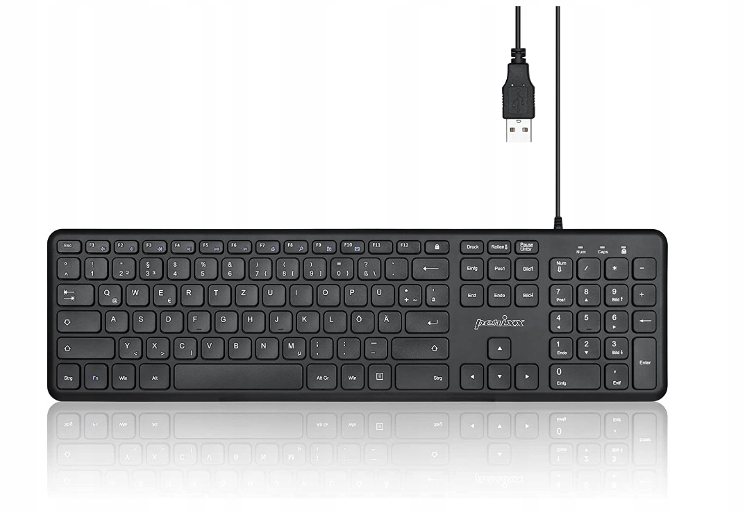 Mechanizm nożycowy dla cichego pisania