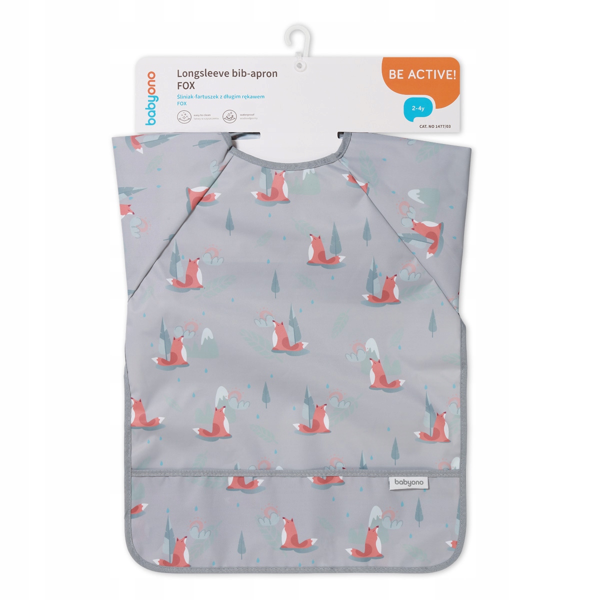 Wodoodporny i łatwy w czyszczeniu – Idealny do nauki samodzielnego jedzenia