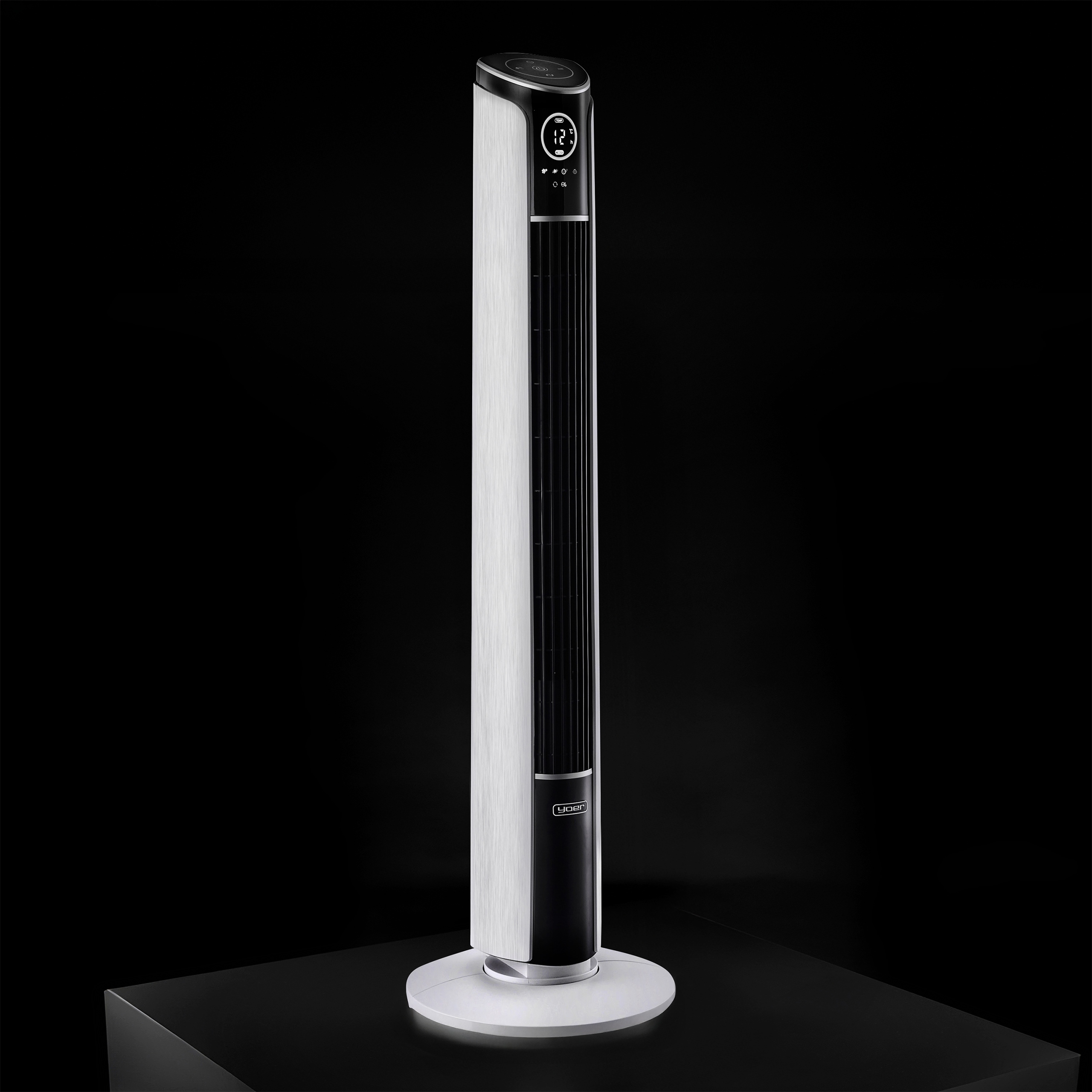 Cichy Wentylator Kolumnowy Podłogowy Yoer Verto TF01W – Naturalny Wiatr z Pilotem