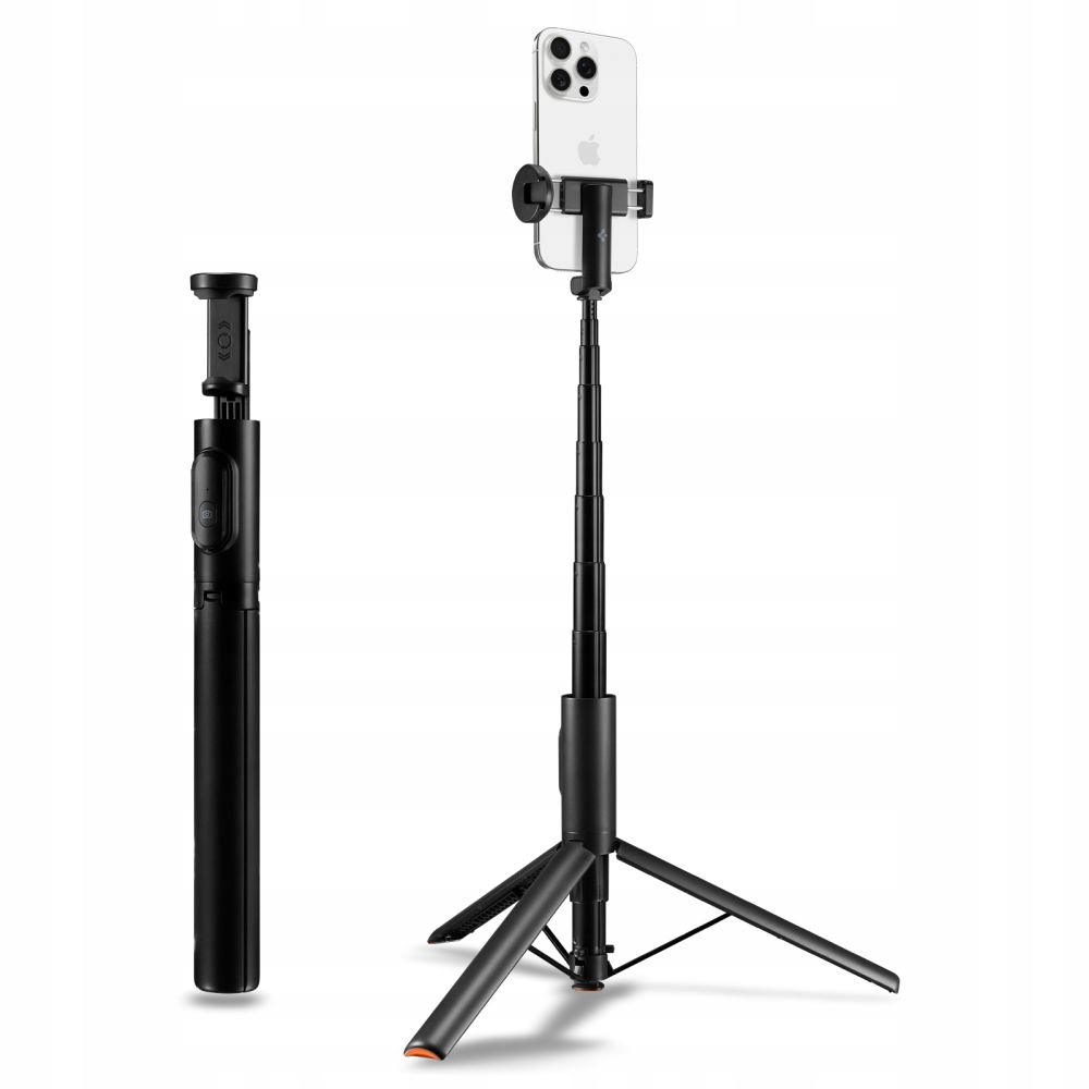 SPIGEN S541W BLUETOOTH SELFIE STICK TRIPOD BLACK – Idealne akcesorium do zdjęć i filmów