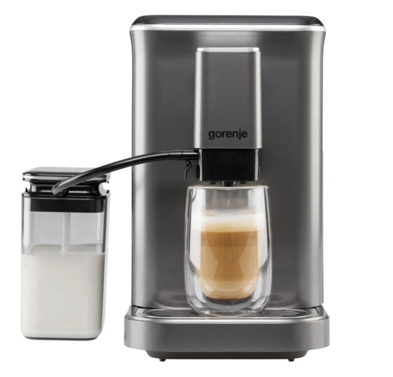 Pojemność zbiornika na wodę – 1,5 L dla wielu filiżanek kawy