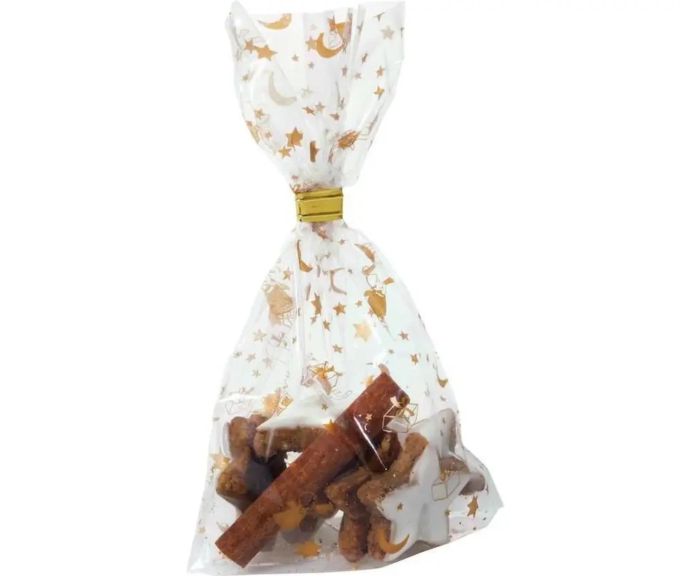 Bezpieczne dla żywności – Foliowe torby z motywami świątecznymi