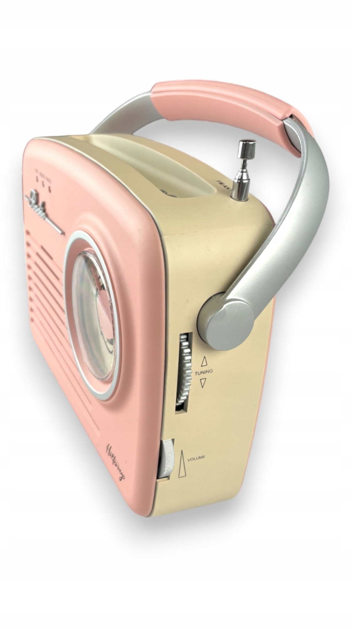 Przenośne radio z analogowym tunerem AM/FM