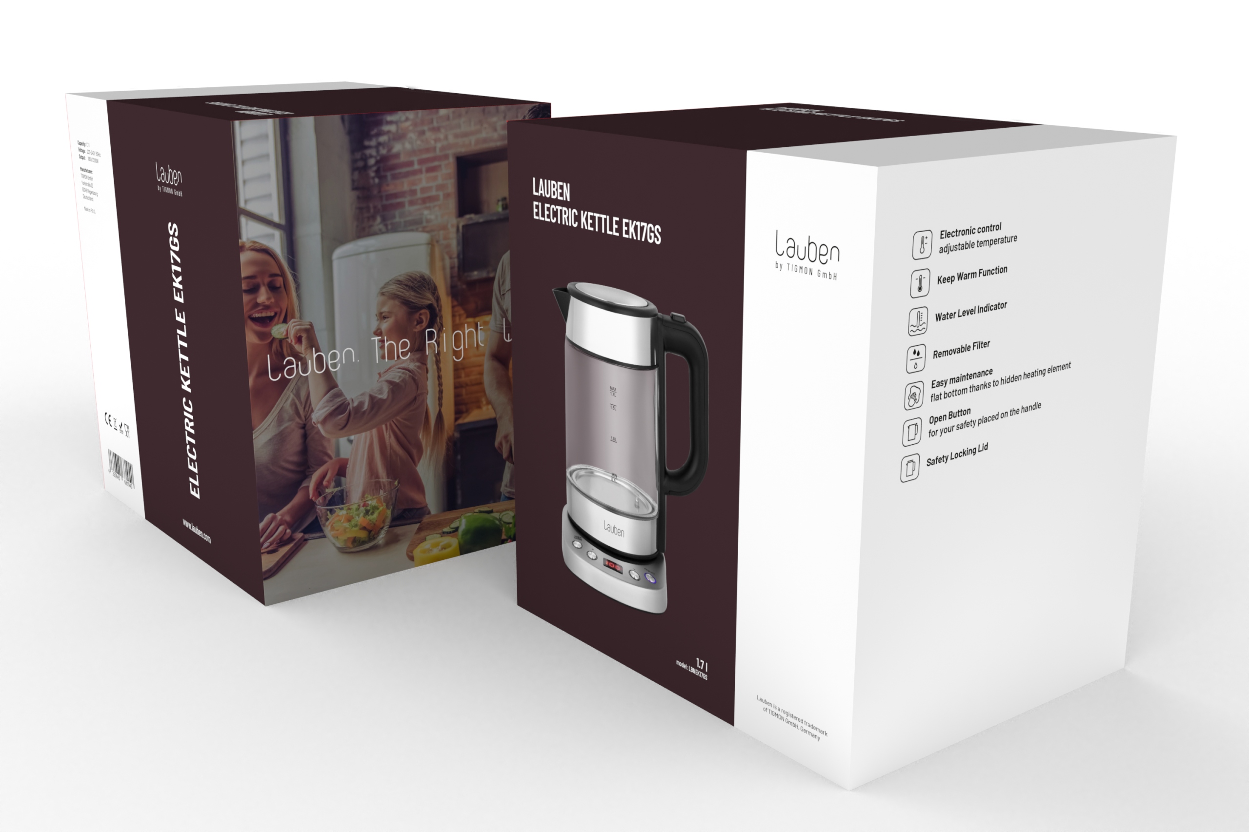 Wygodne otwieranie pokrywy jedną ręką