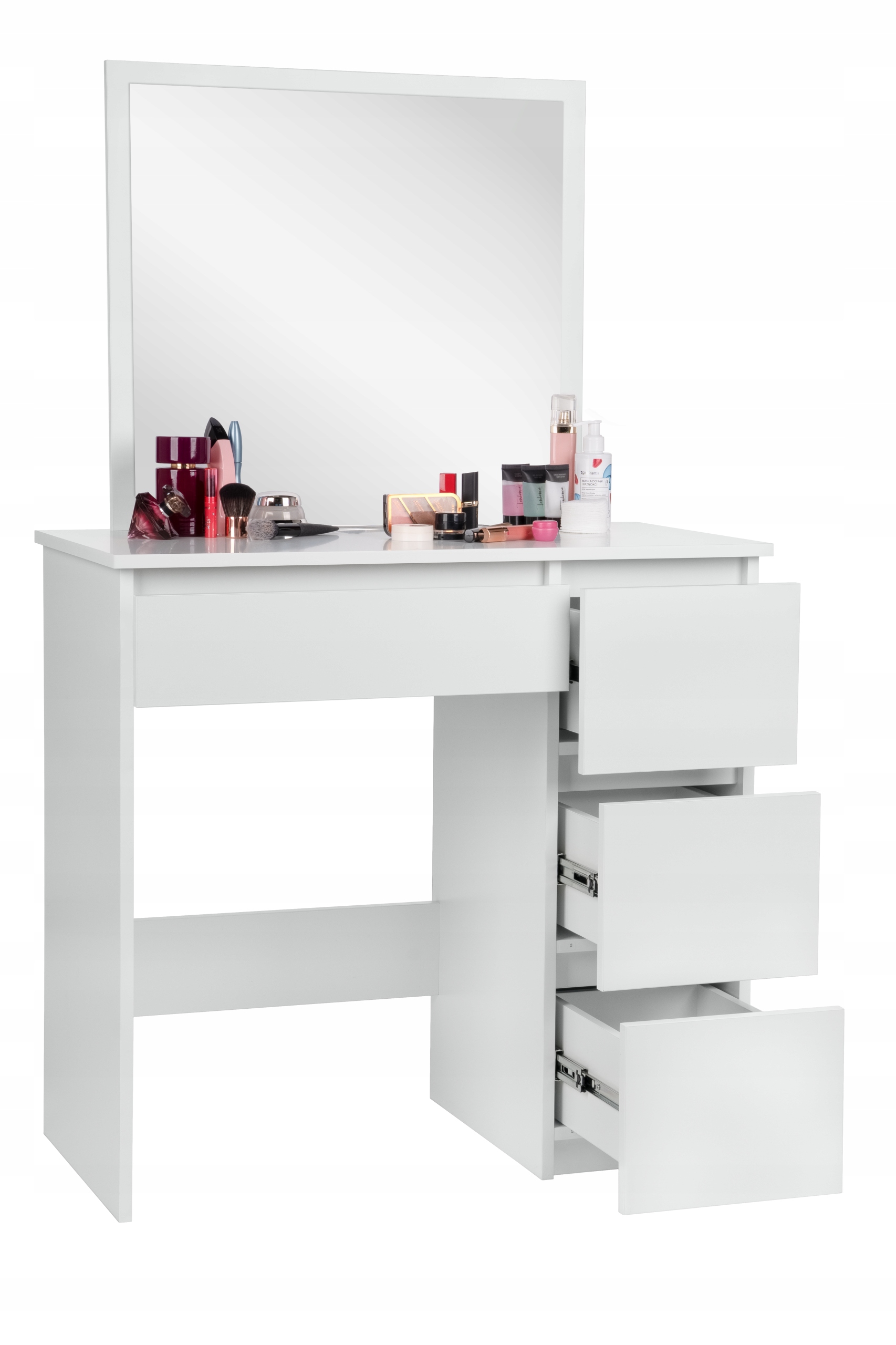 Toaletka kosmetyczna z lustrem Funfit – Elegancja i funkcjonalność w Twoim wnętrzu