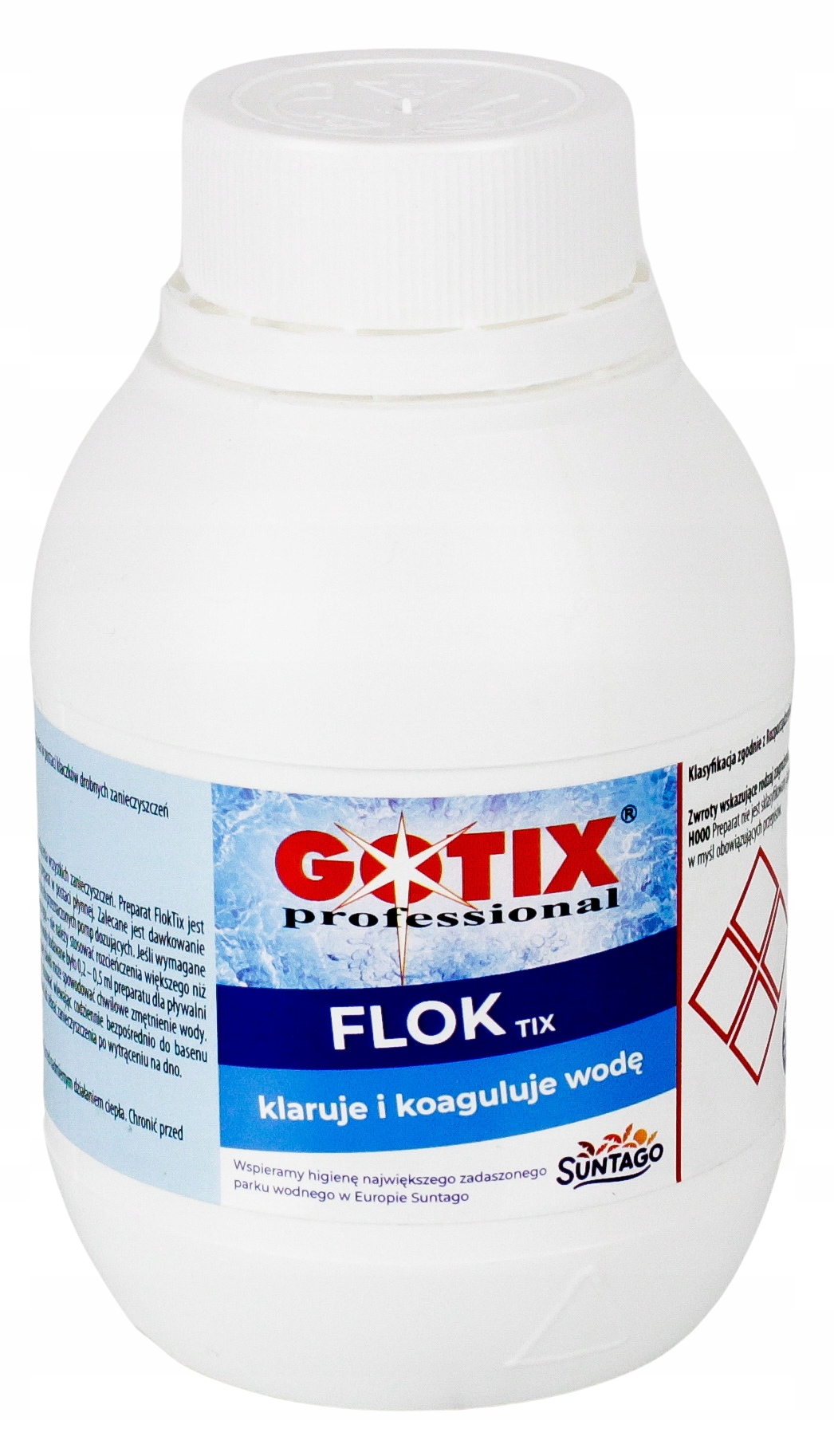 GOTIX FLOKTIX 0,5KG CHEMIA – Skuteczna chemia do basenów