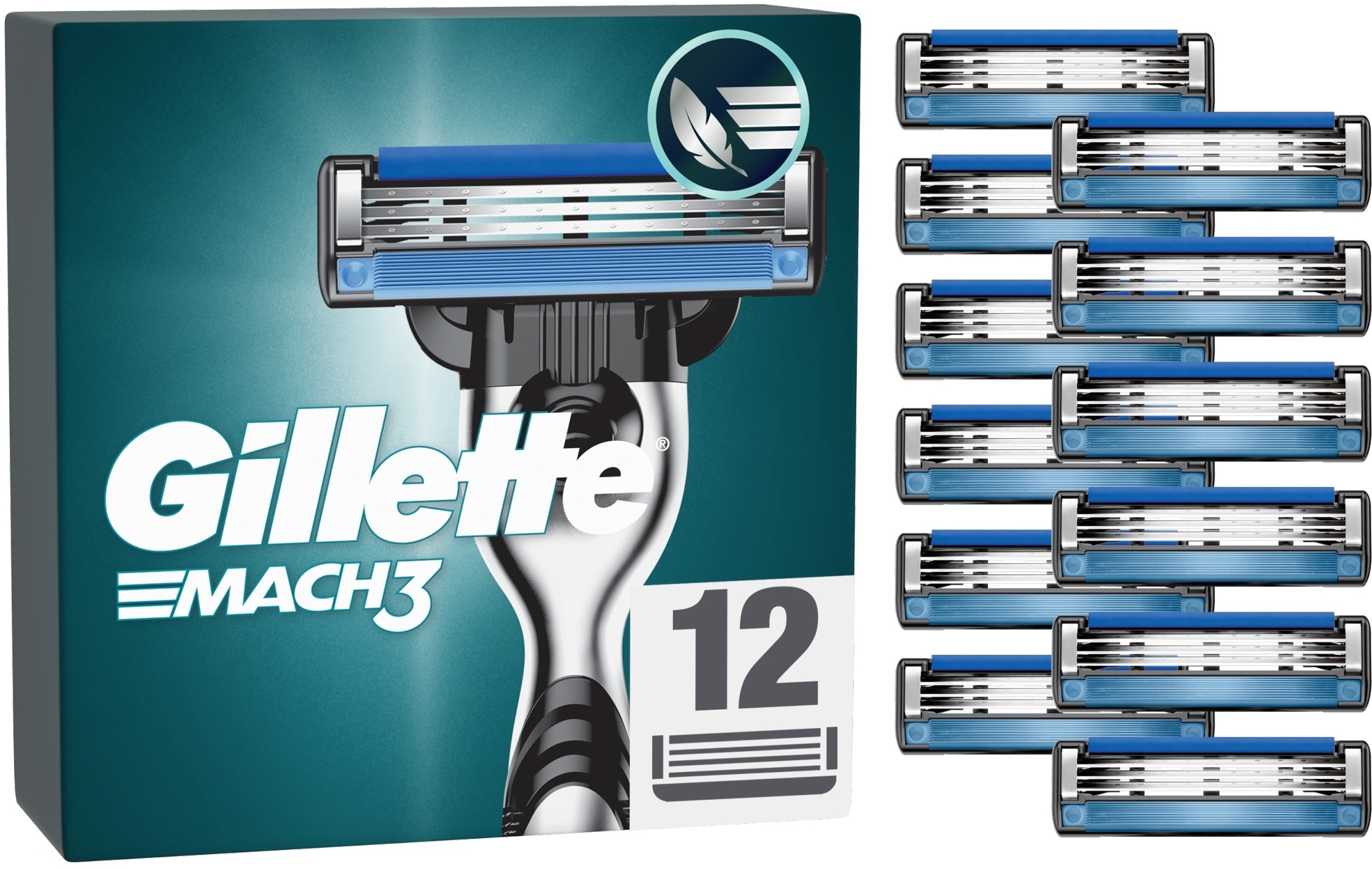 Ostrza Gillette Mach3 – Trwałość i ostrość na dłużej