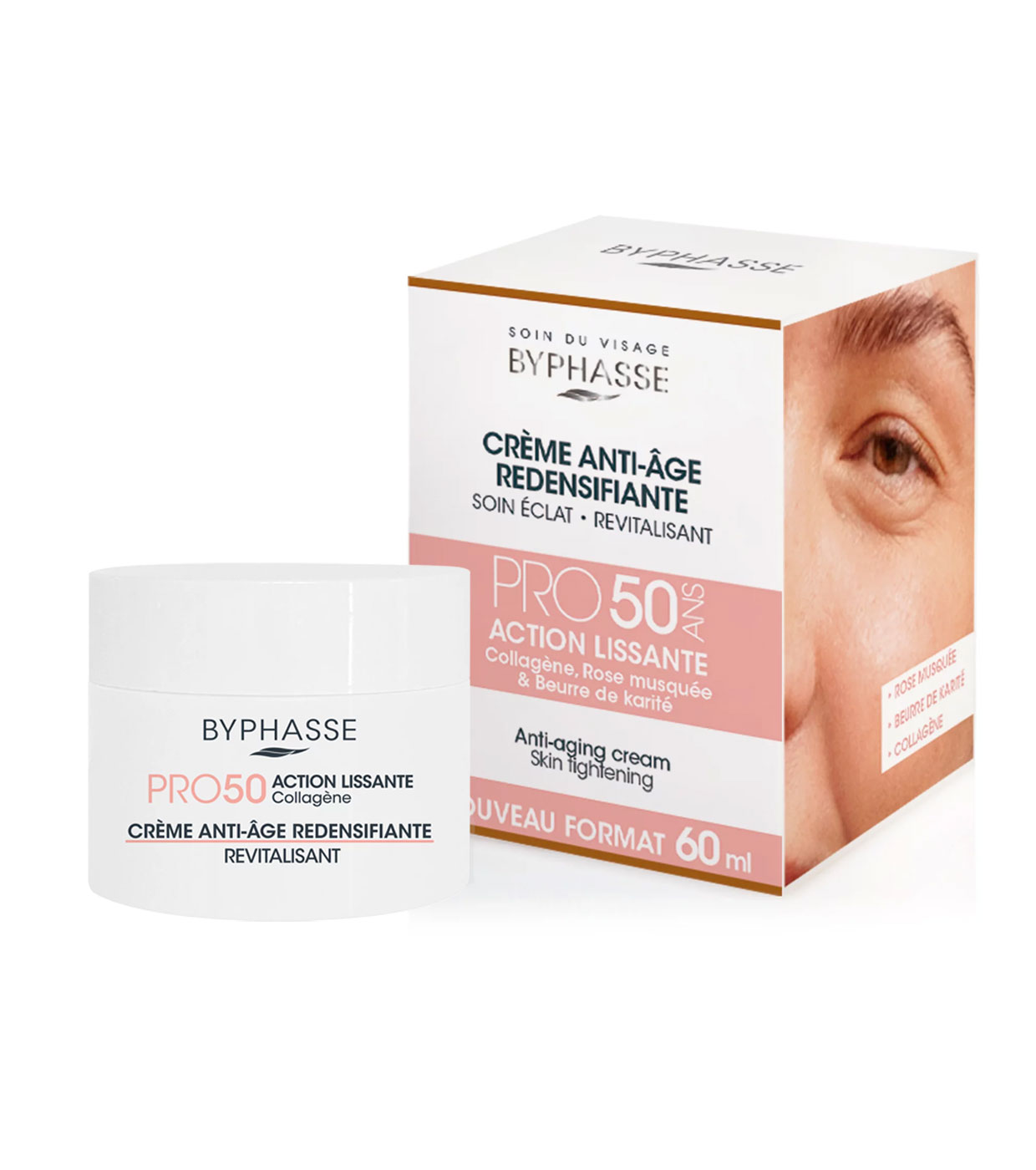 Byphasse Pro 50 – Krem przeciwstarzeniowy do twarzy 60 ml