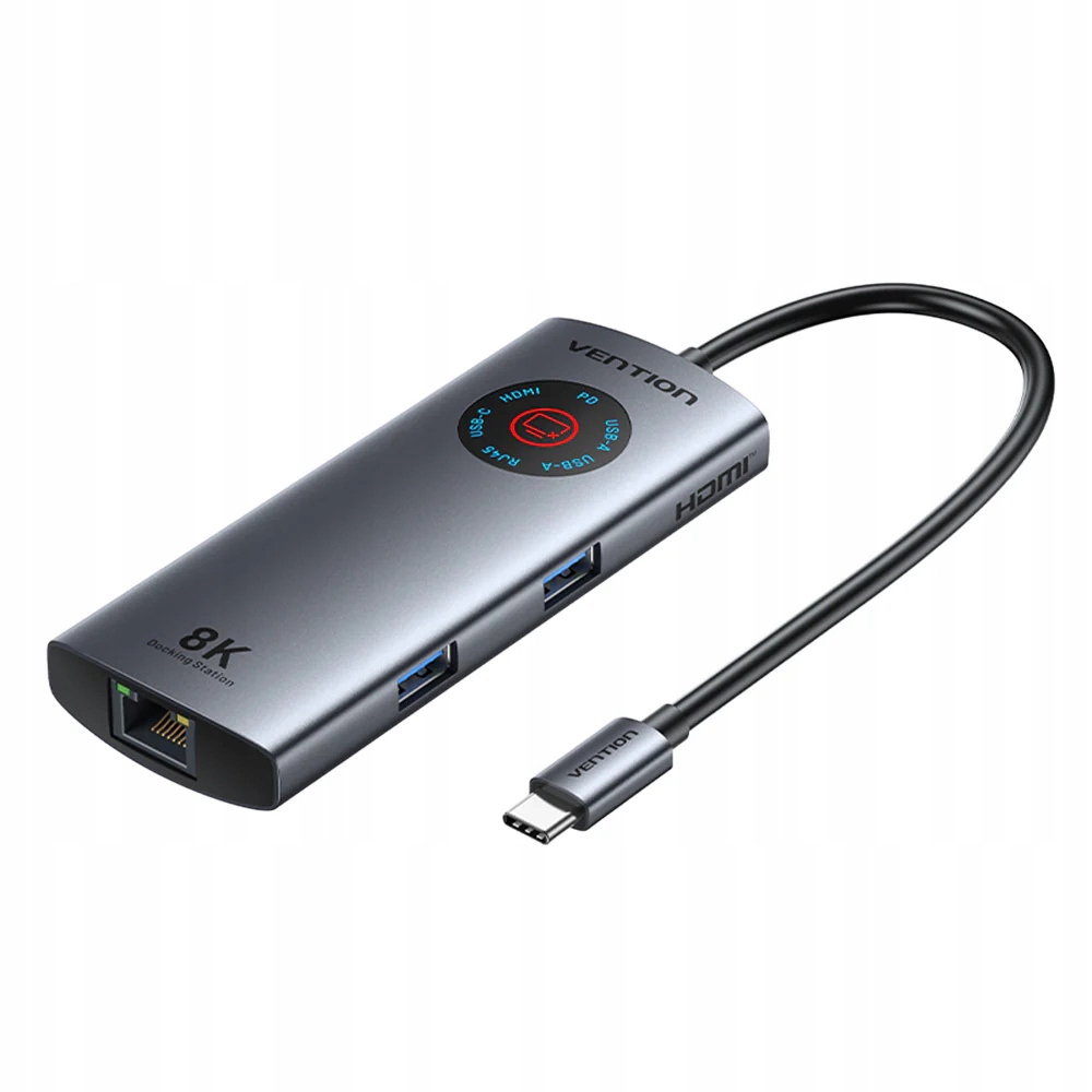 Vention USB-C 6w1 – Wszechstronny hub do Twojego komputera