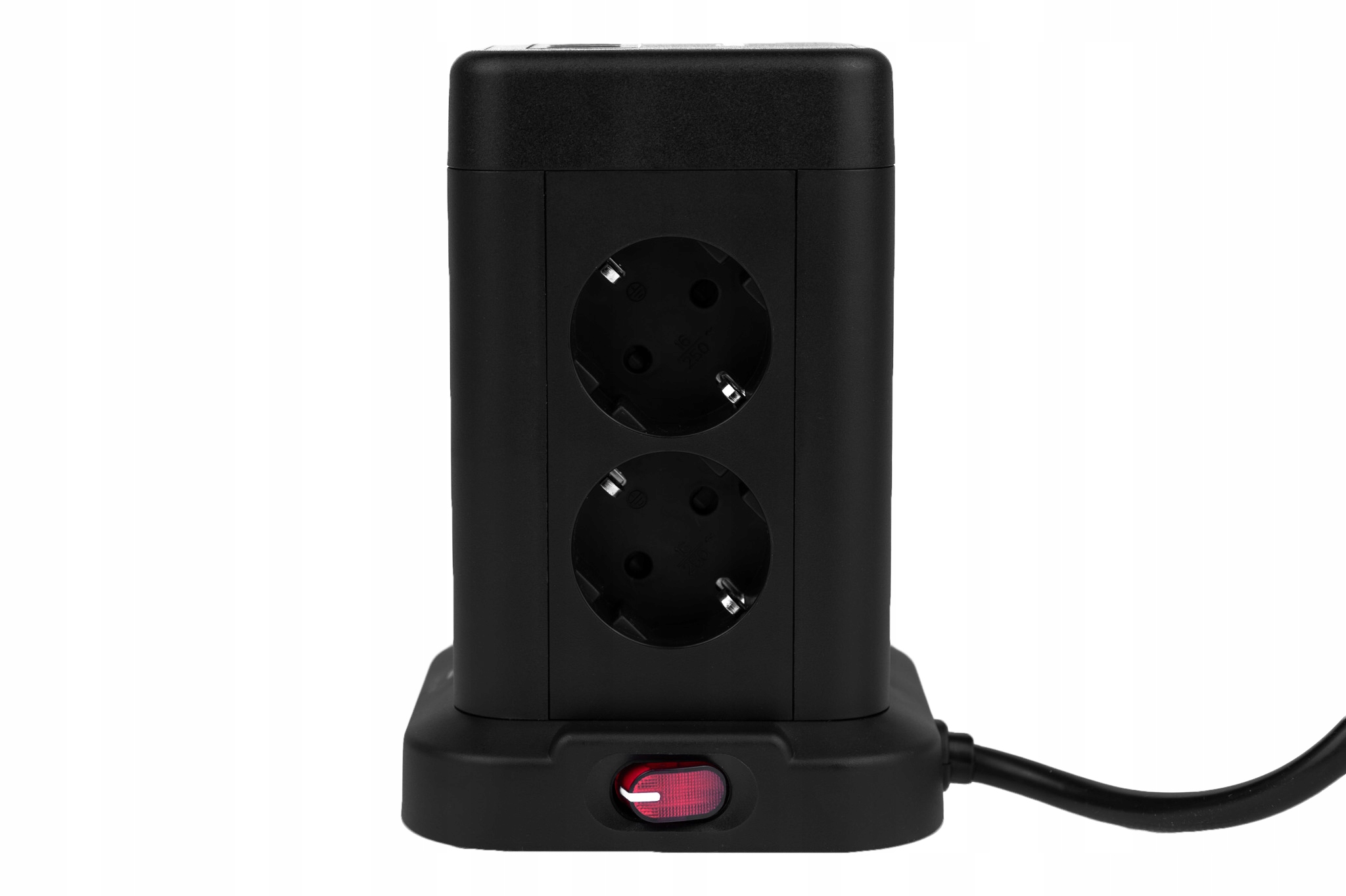 Podłącz do 12 urządzeń – 8 gniazd AC i 4 porty USB