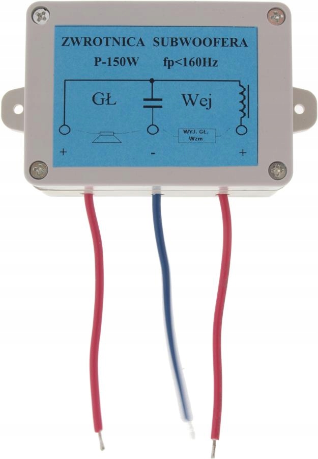 Częstotliwość podziału 160Hz – Doskonałe dopasowanie do basu