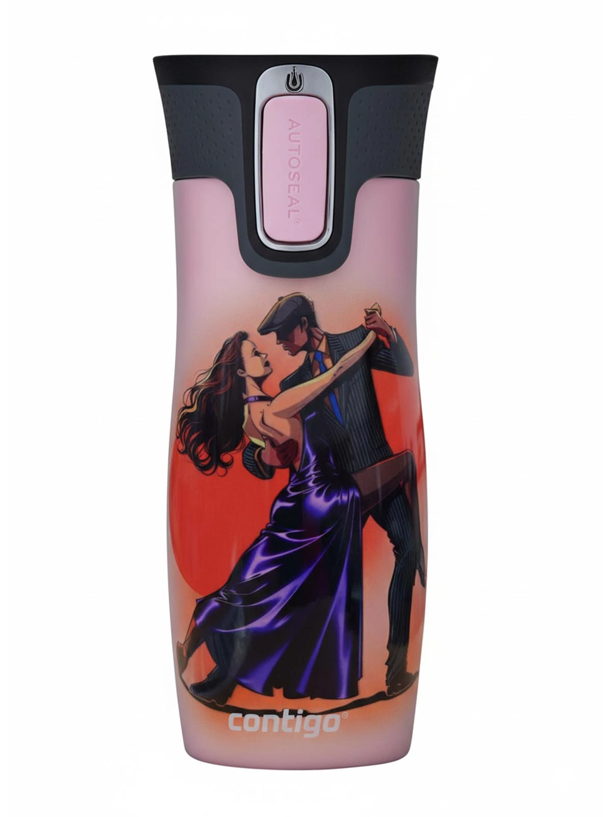 Kubek termiczny Contigo West Loop 2.0 470ml - Tango - Różowy Mat – Idealny towarzysz na każdą okazję