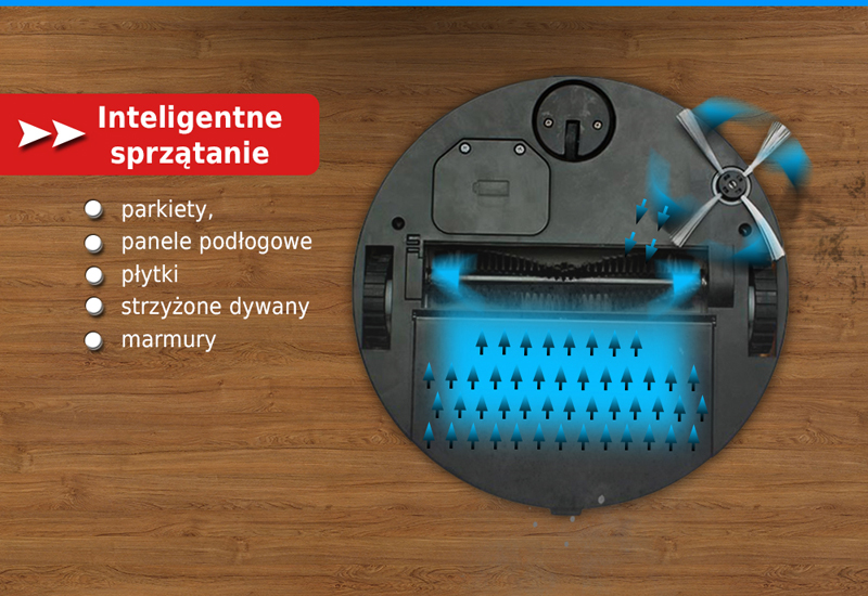 Odkurzacz robot Dignity IRS-01