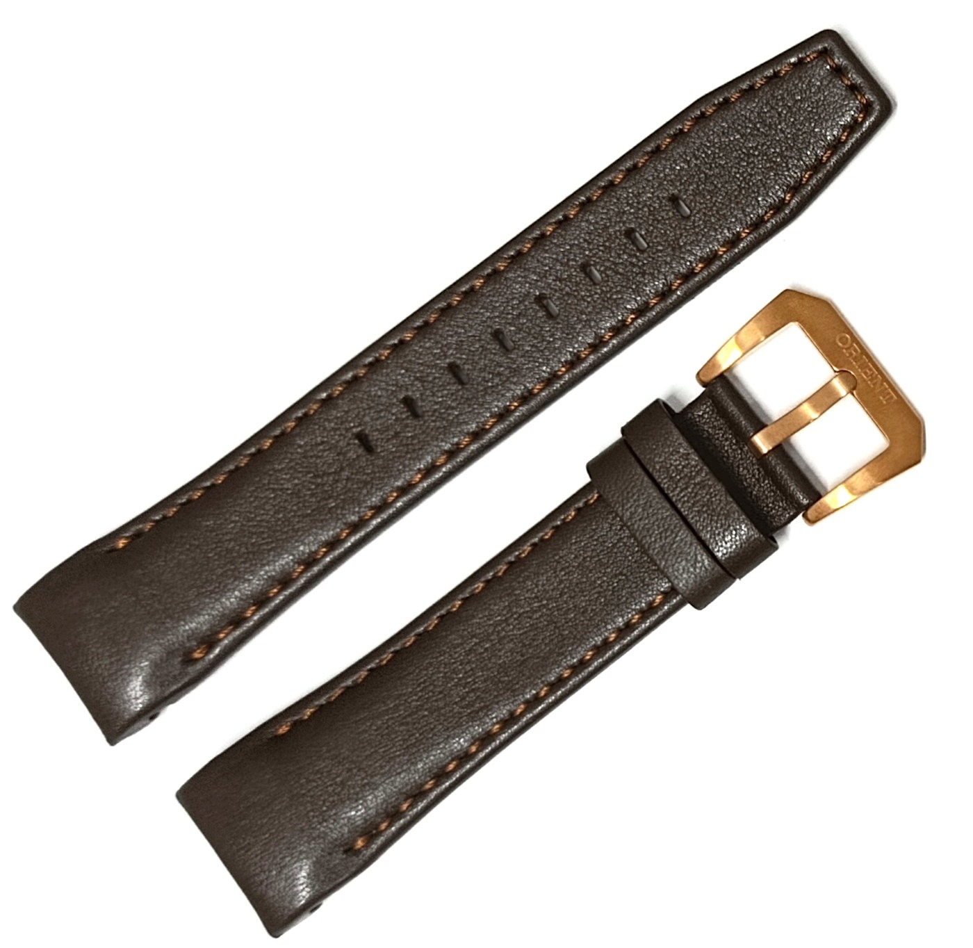Pasek do zegarka Orient UDEWERC 22 mm brązowy – Elegancja i styl na nadgarstku