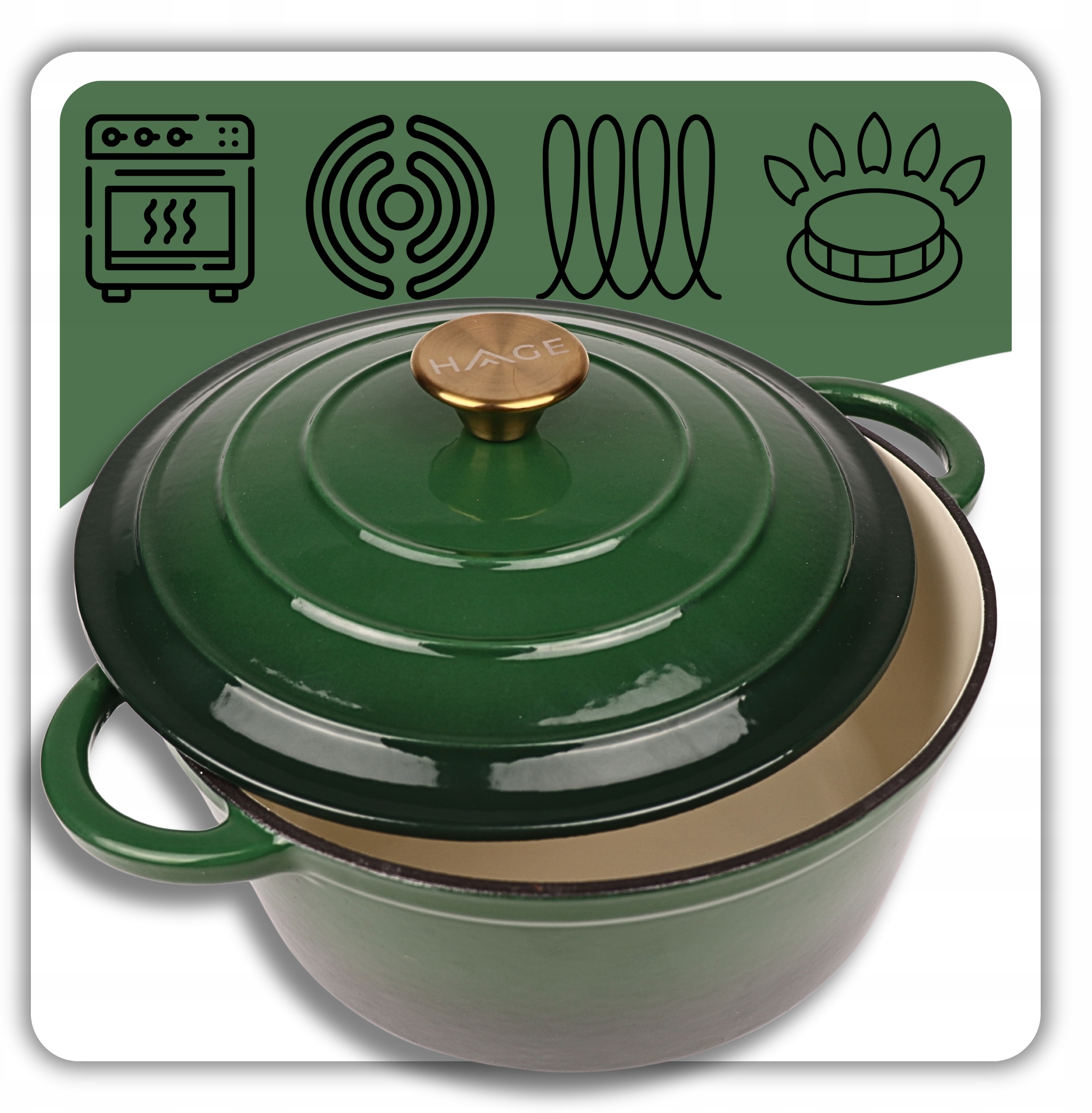 Wielofunkcyjność – Gotuj na wszystkich typach kuchenek i w piekarniku