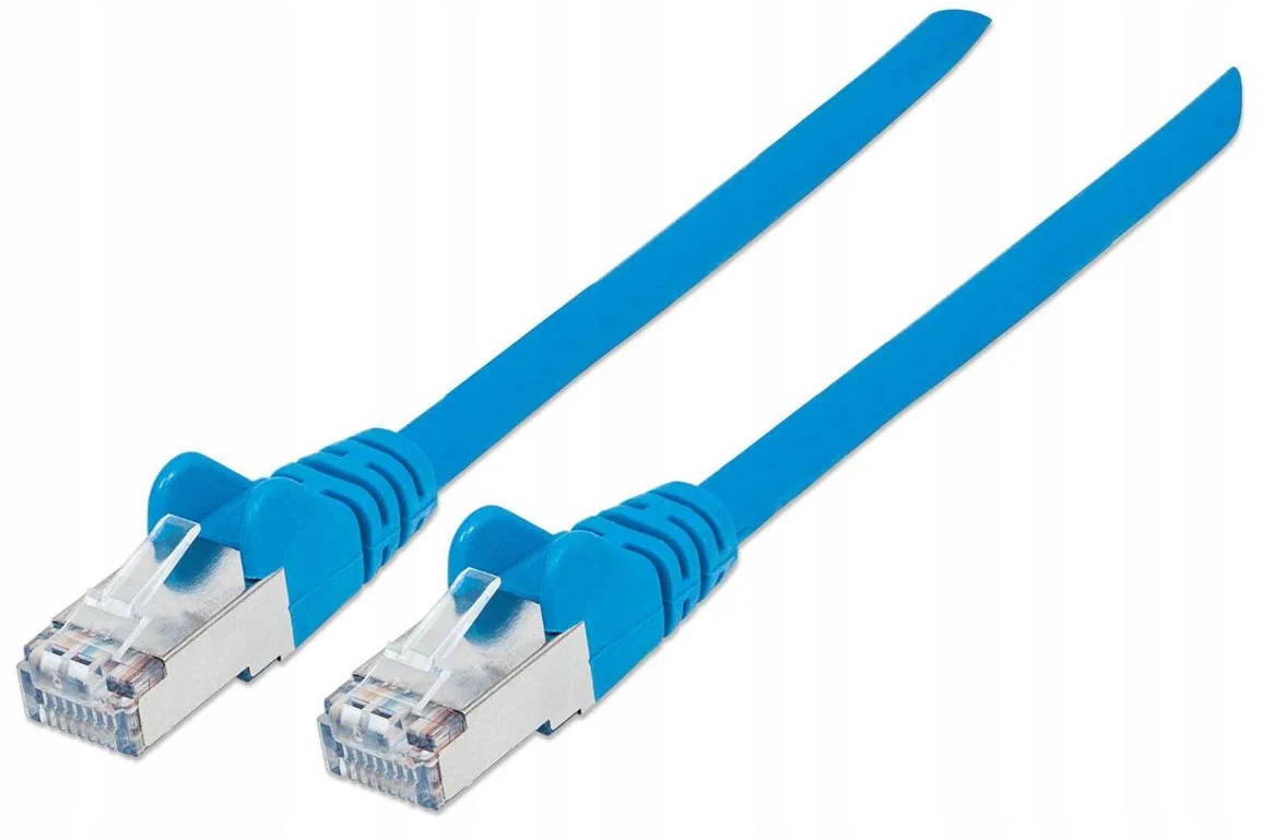 Patchcord S/FTP CAT7 3m Niebieski – Wydajność i niezawodność w sieci