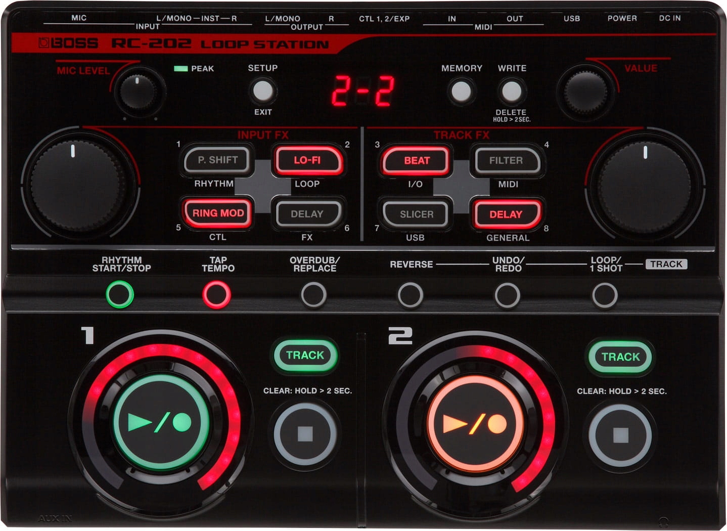 Boss RC-202 Loop Station – Twórz muzykę na żywo z łatwością