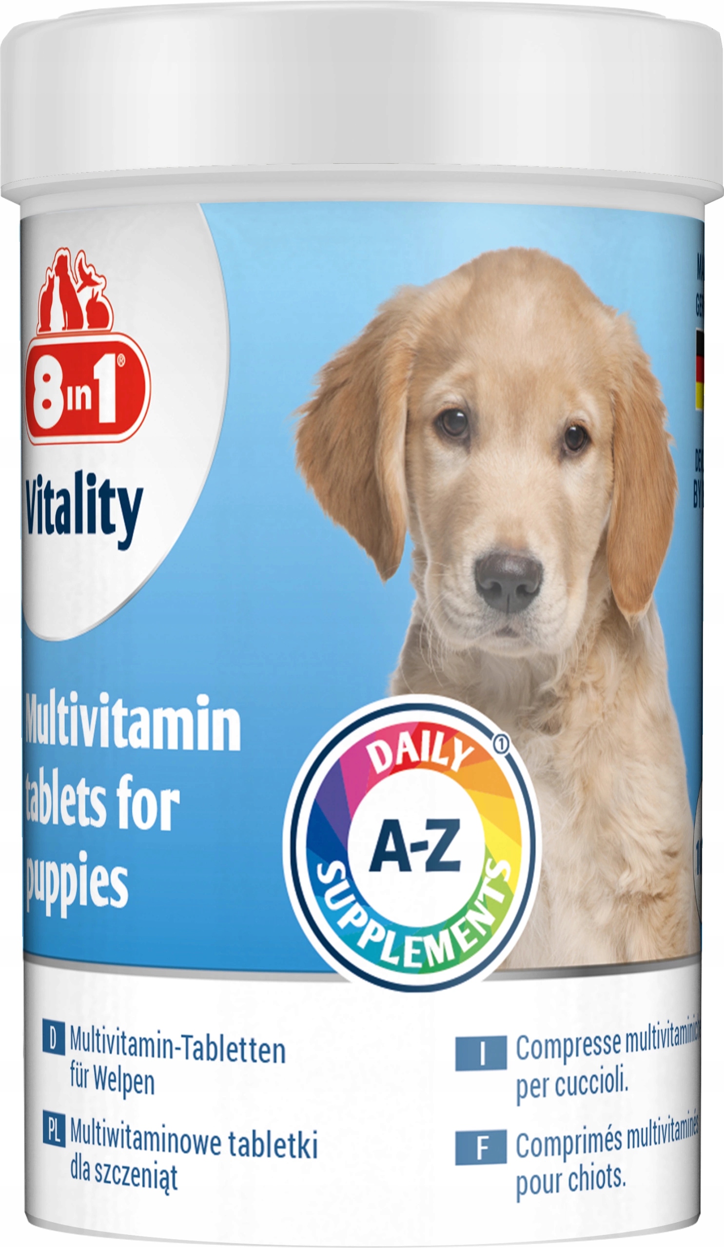 8IN1 Vitality Multiwitaminy dla szczeniąt – Zdrowy rozwój Twojego pupila