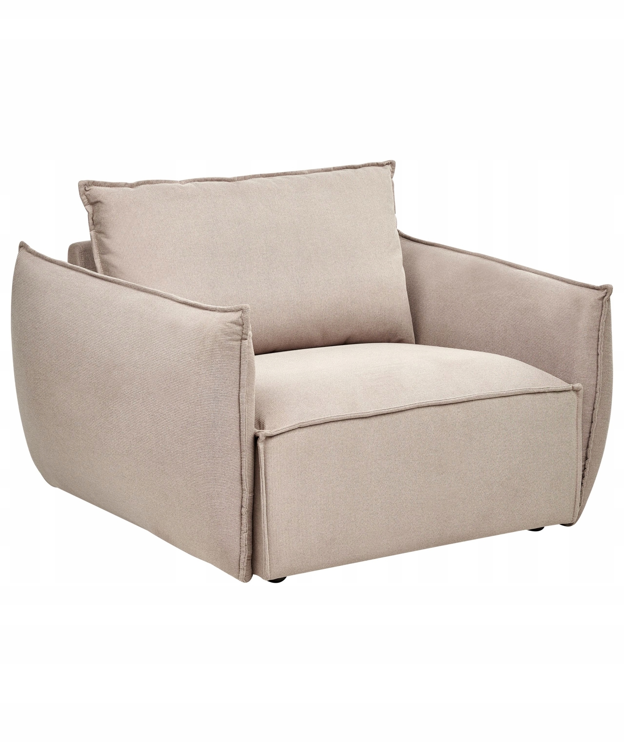 Fotel KUNES Beżowoszary – Komfort i styl w Twoim wnętrzu