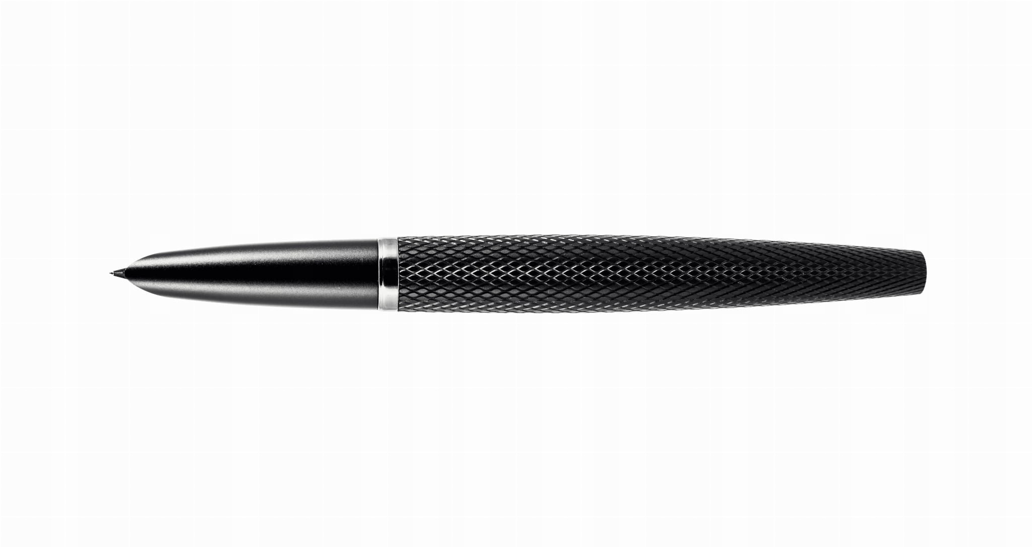Pióro wieczne Diplomat Viper guilloche black F – Elegancja i precyzja w każdym detalu