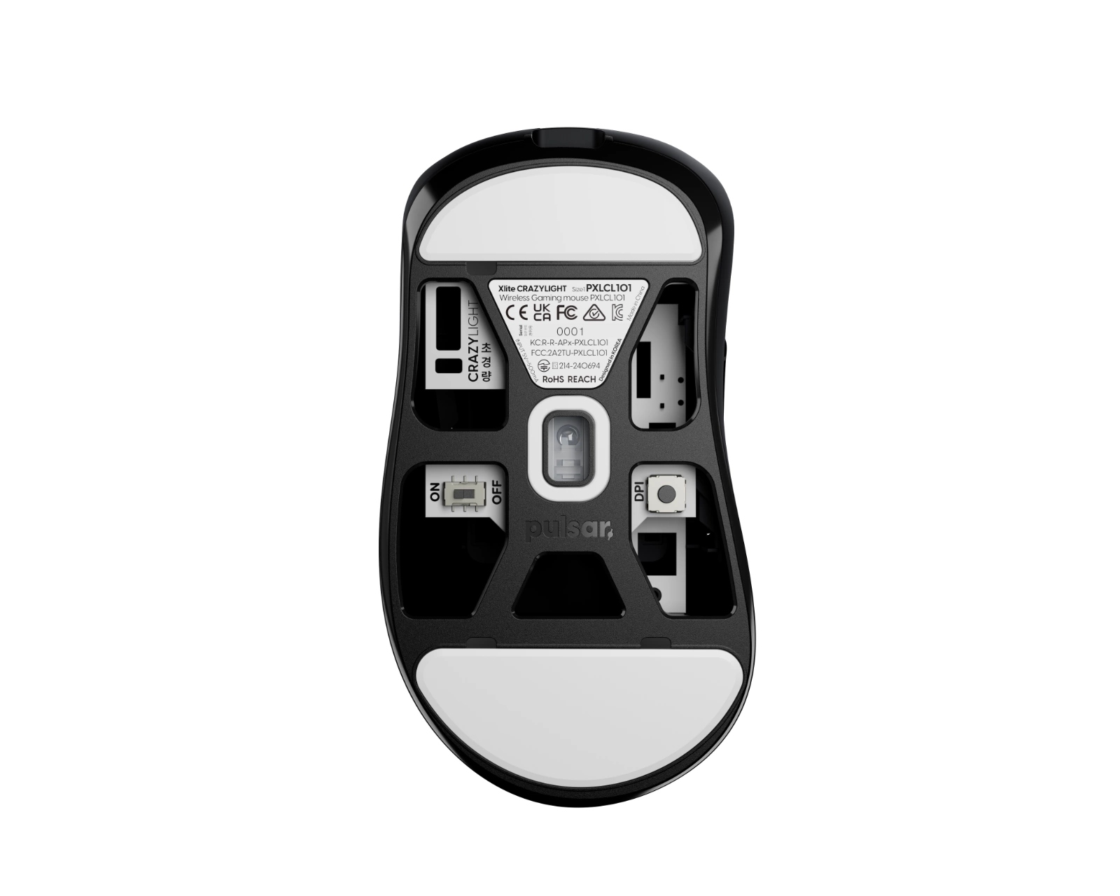 Ultra-lekka konstrukcja – Zaledwie 41g dla komfortu podczas długich sesji