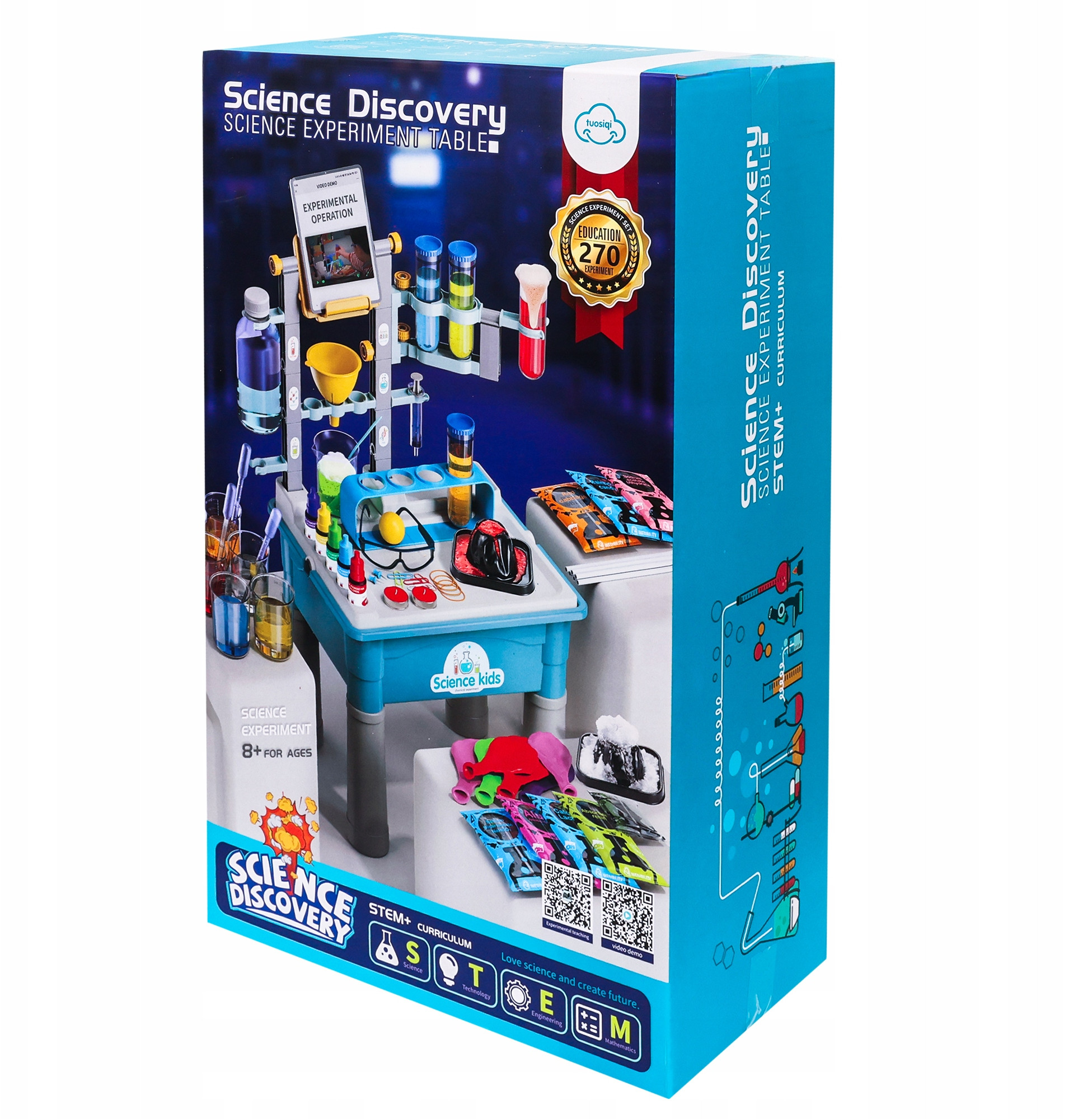 Fascynujące efekty: wulkan, śnieg, zmiana kolorów