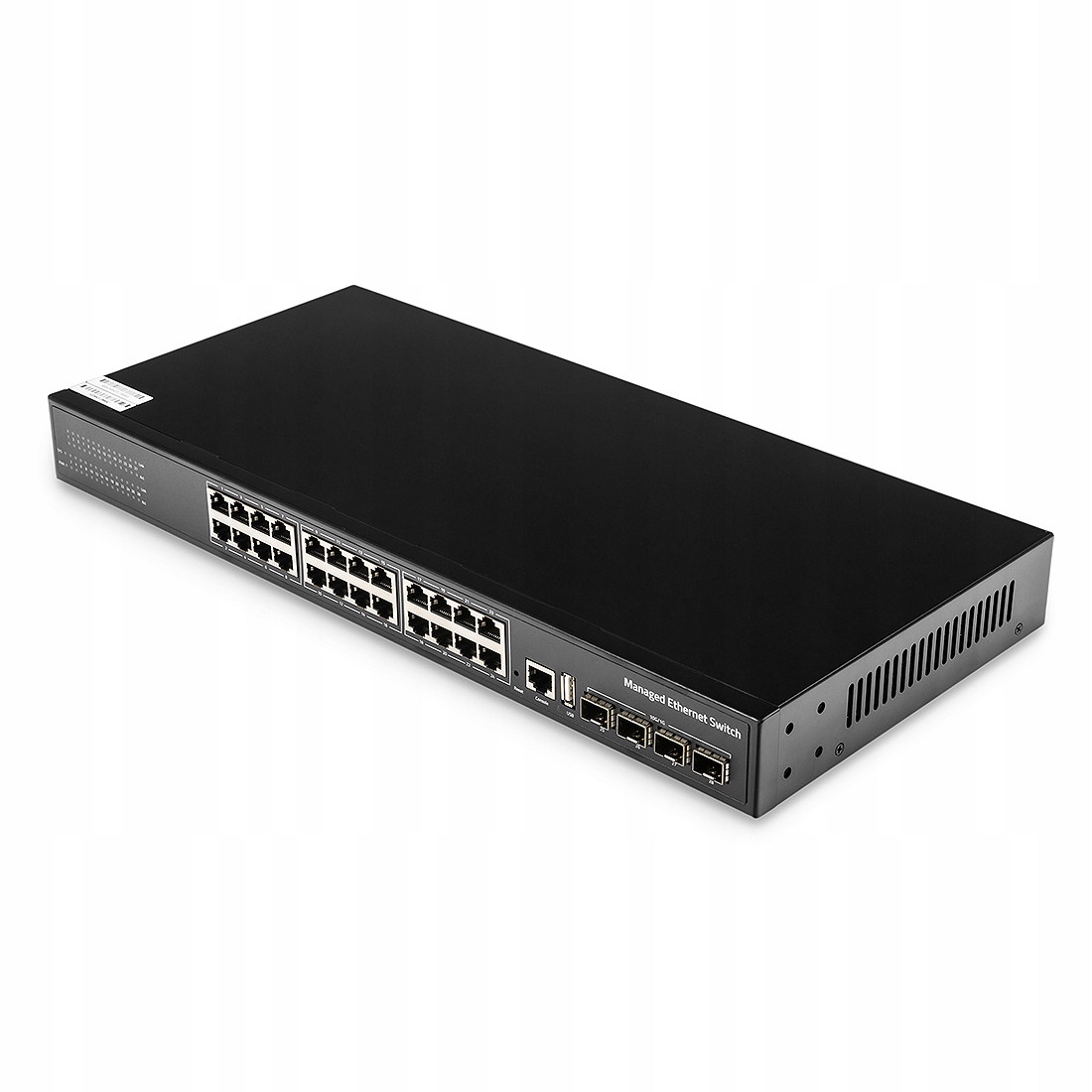 Cudy GS5024S4 – 24-portowy zarządzany przełącznik gigabitowy L3 z 4 slotami 10G SFP